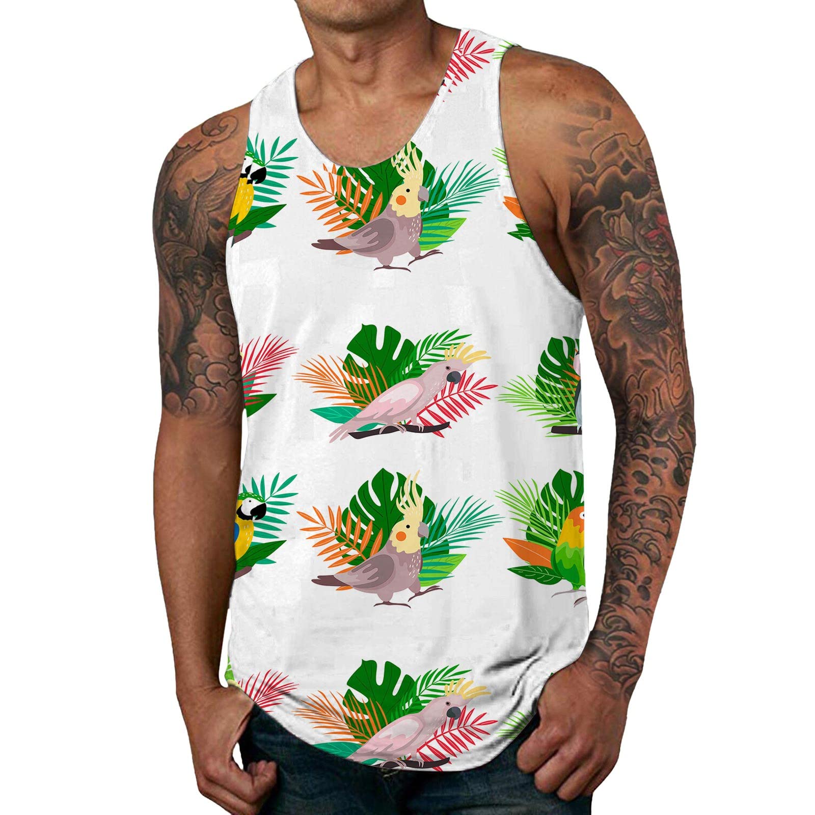 Singular AG Tank Top Hawaii Herren Muskelshirt Sommer