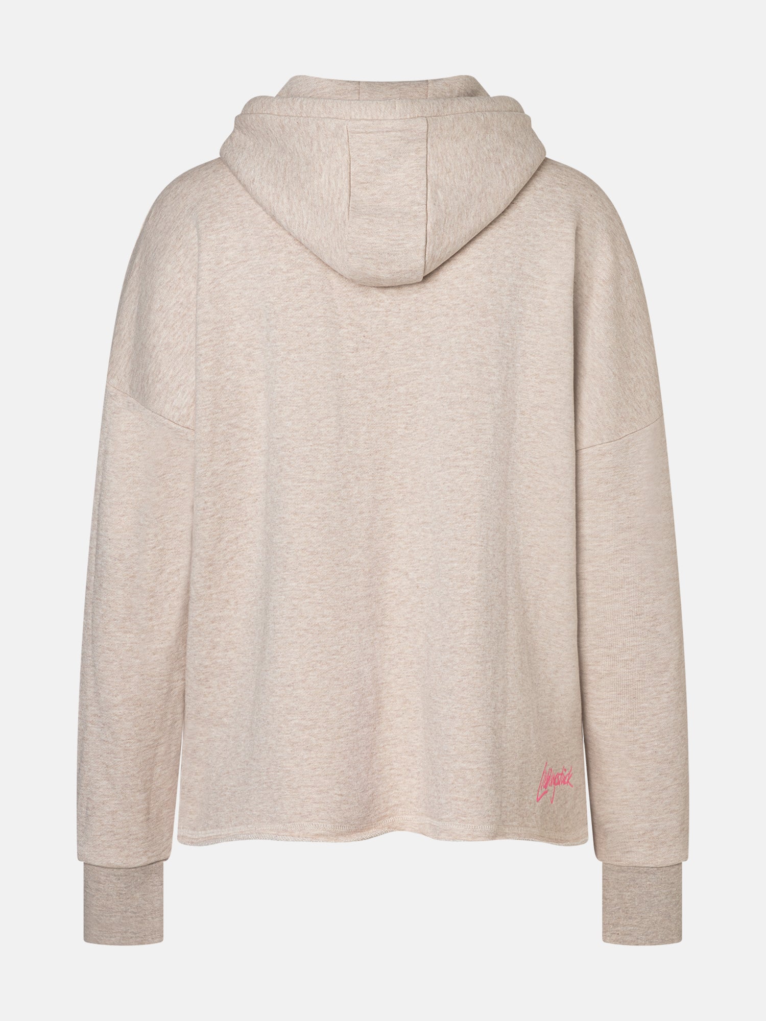 Lieblingsstück IzzyL Hoodie beige melange Baumwollmix