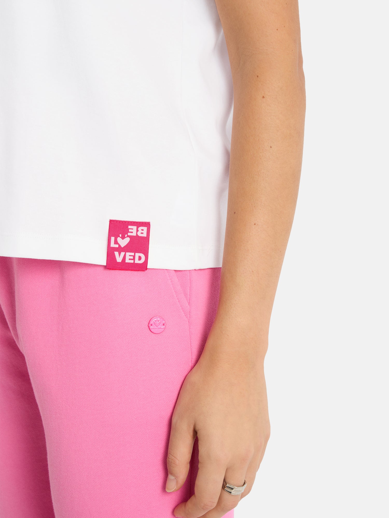 Lieblingsstück CamilaEP T-Shirt Baumwolle offwhite lässig