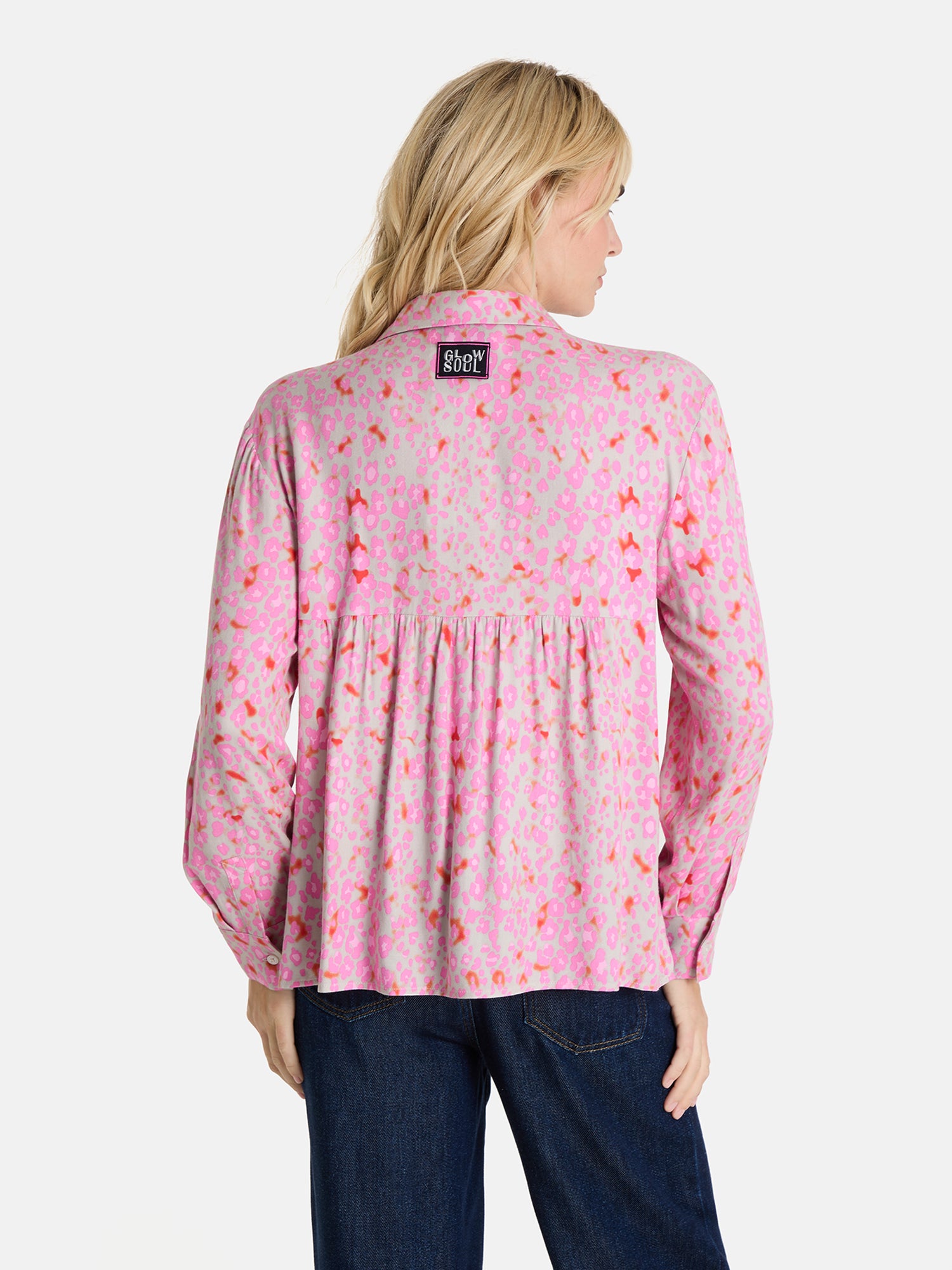 Lieblingsstück EraliaL Bluse beige Allover-Print