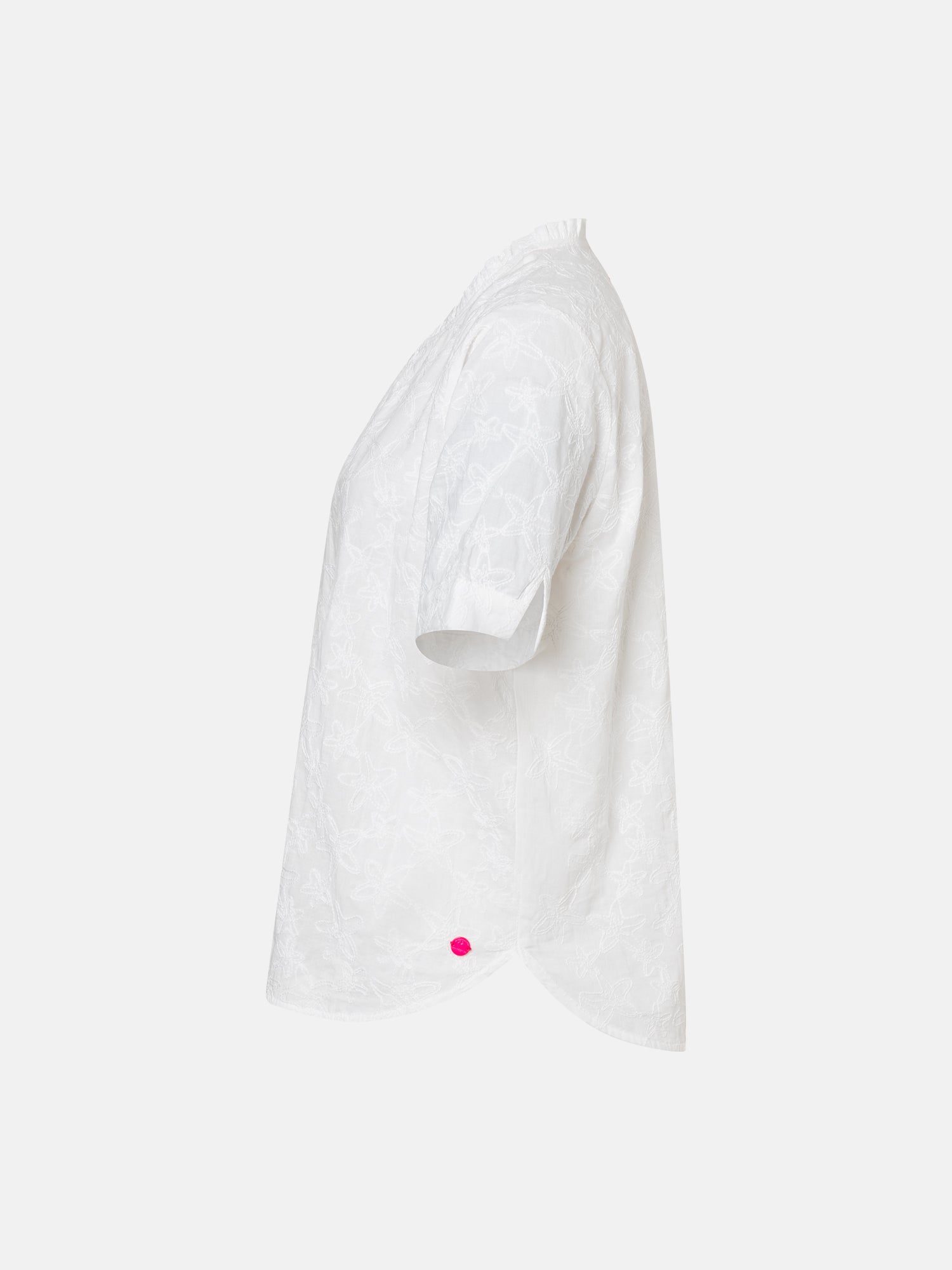 Lieblingsstück RamiraL Kurzarmbluse offwhite Baumwolle