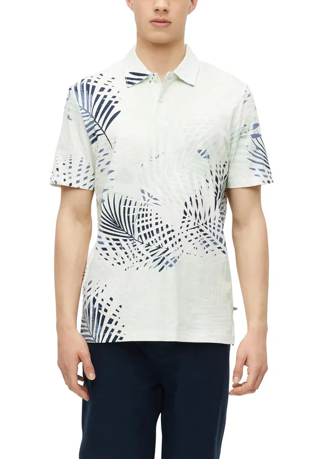 s.Oliver Junior Polo-Shirt Herren Regular Fit Print