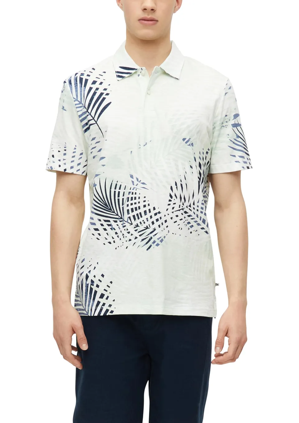 s.Oliver Junior Polo-Shirt Herren Regular Fit Print