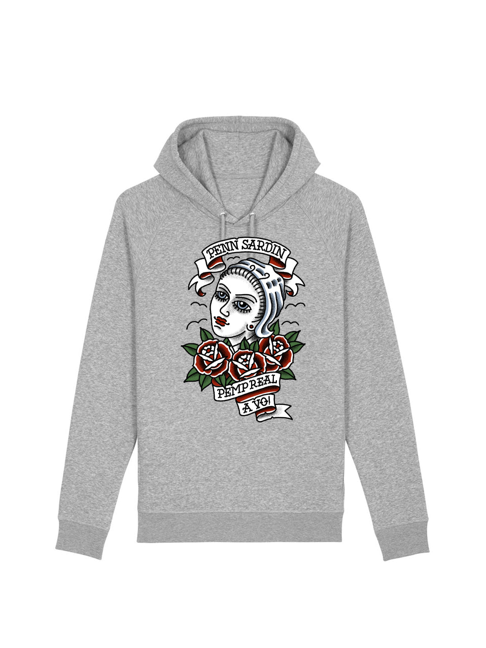 dna merch Penn Sardin Sardine Workers Kapuzenpullover Schwarz