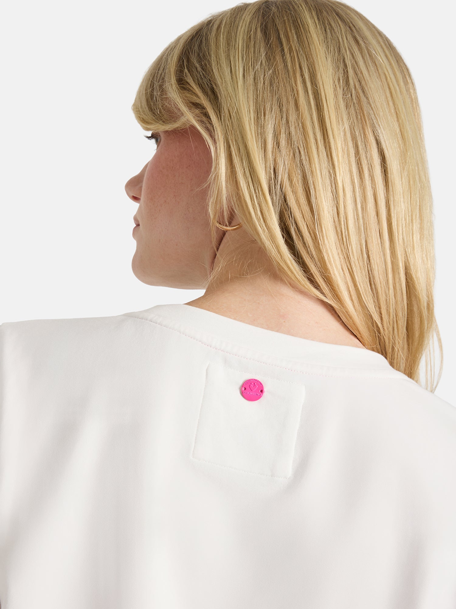 Lieblingsstück CleoL T-Shirt offwhite aus Baumwollmix