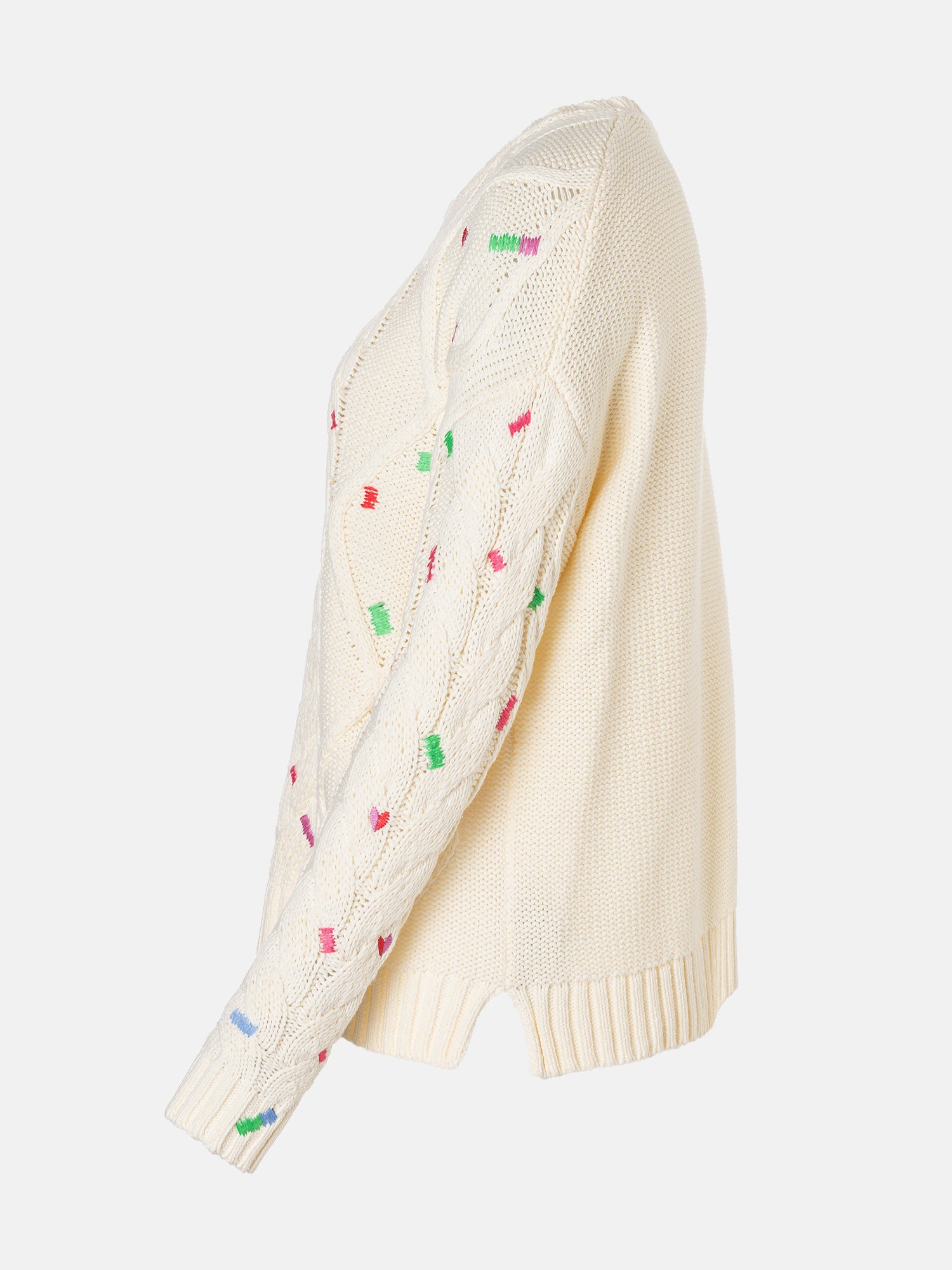 Lieblingsstück DinziL Pullover offwhite mit Zopfmuster
