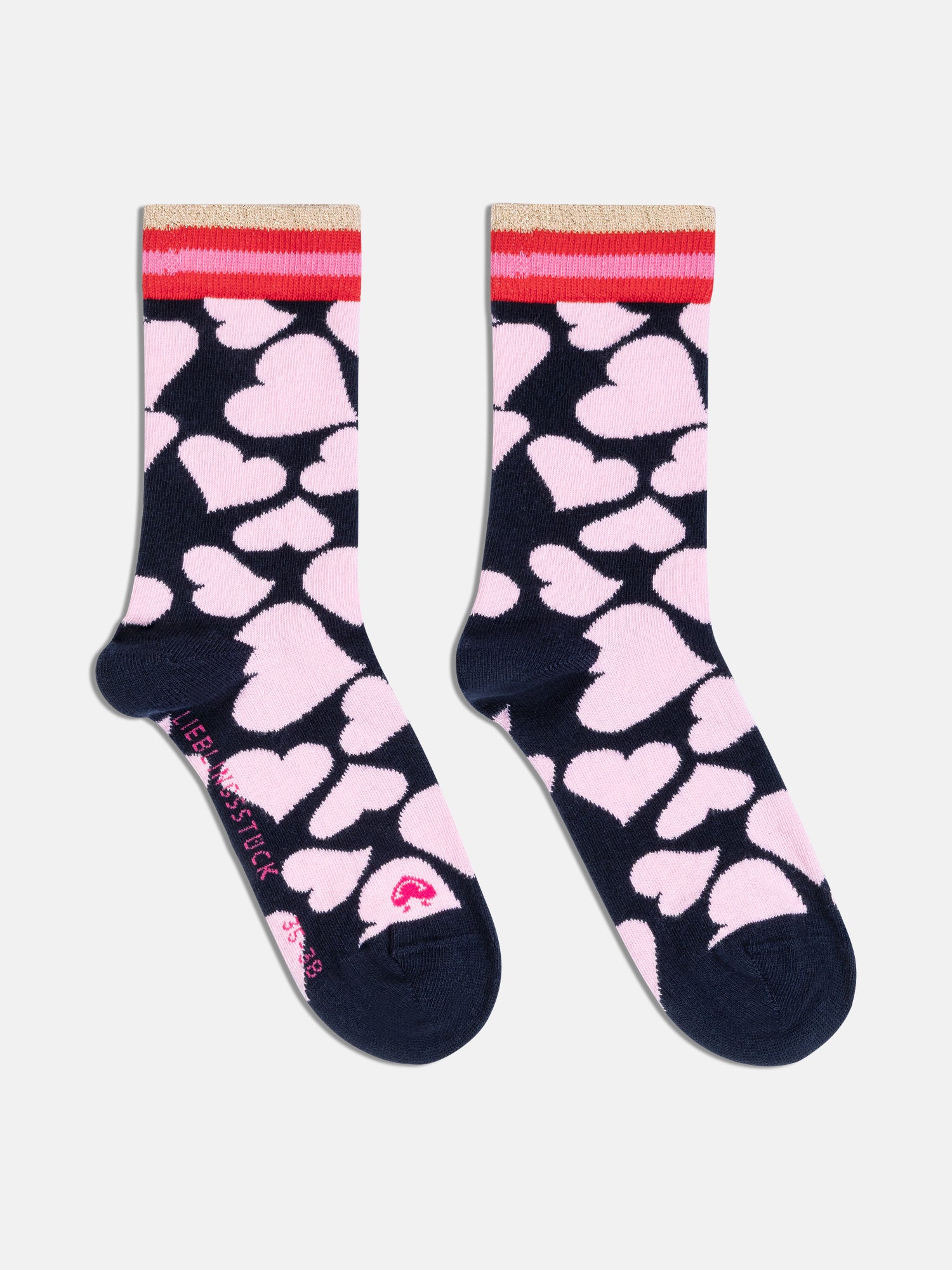 Lieblingsstück MarilyEP Socken 3 Paar beige Herz