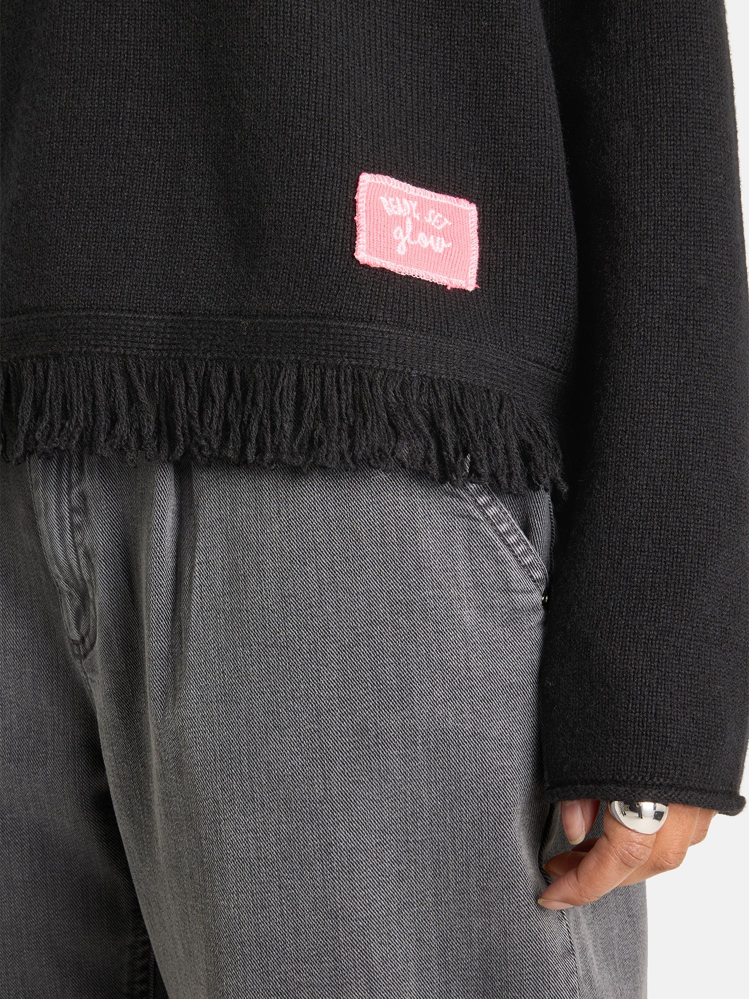 Lieblingsstück NarmaL Pullover black mit Kaschmir