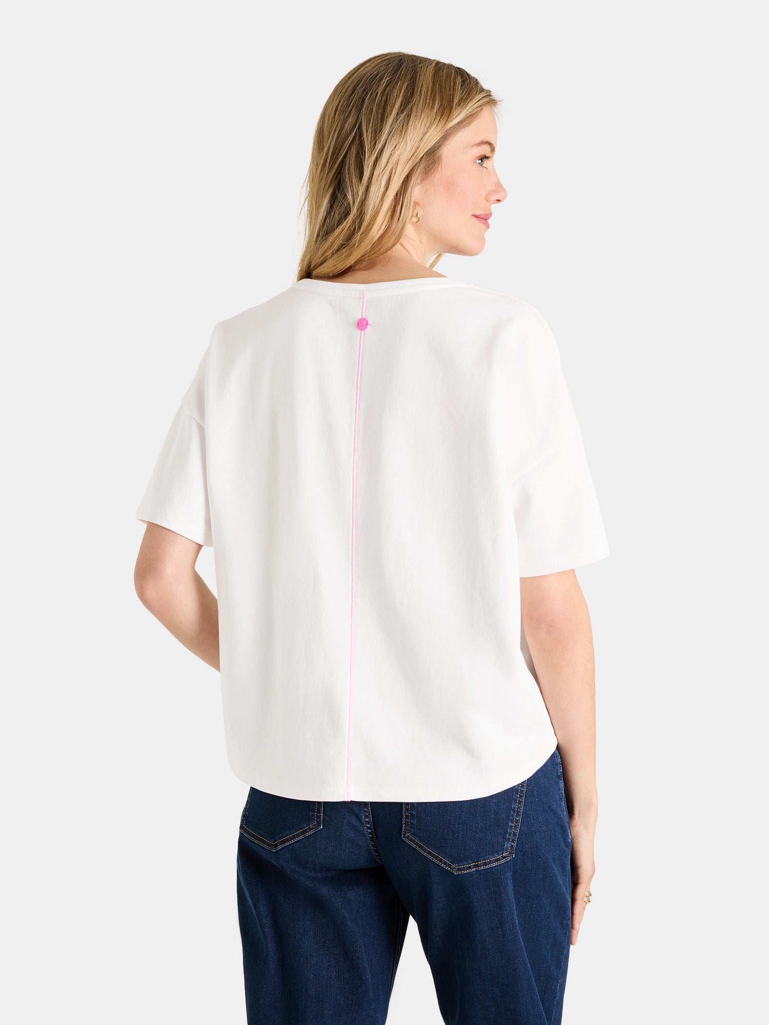 Lieblingsstück ElvaL T-Shirt offwhite Baumwollmix Print