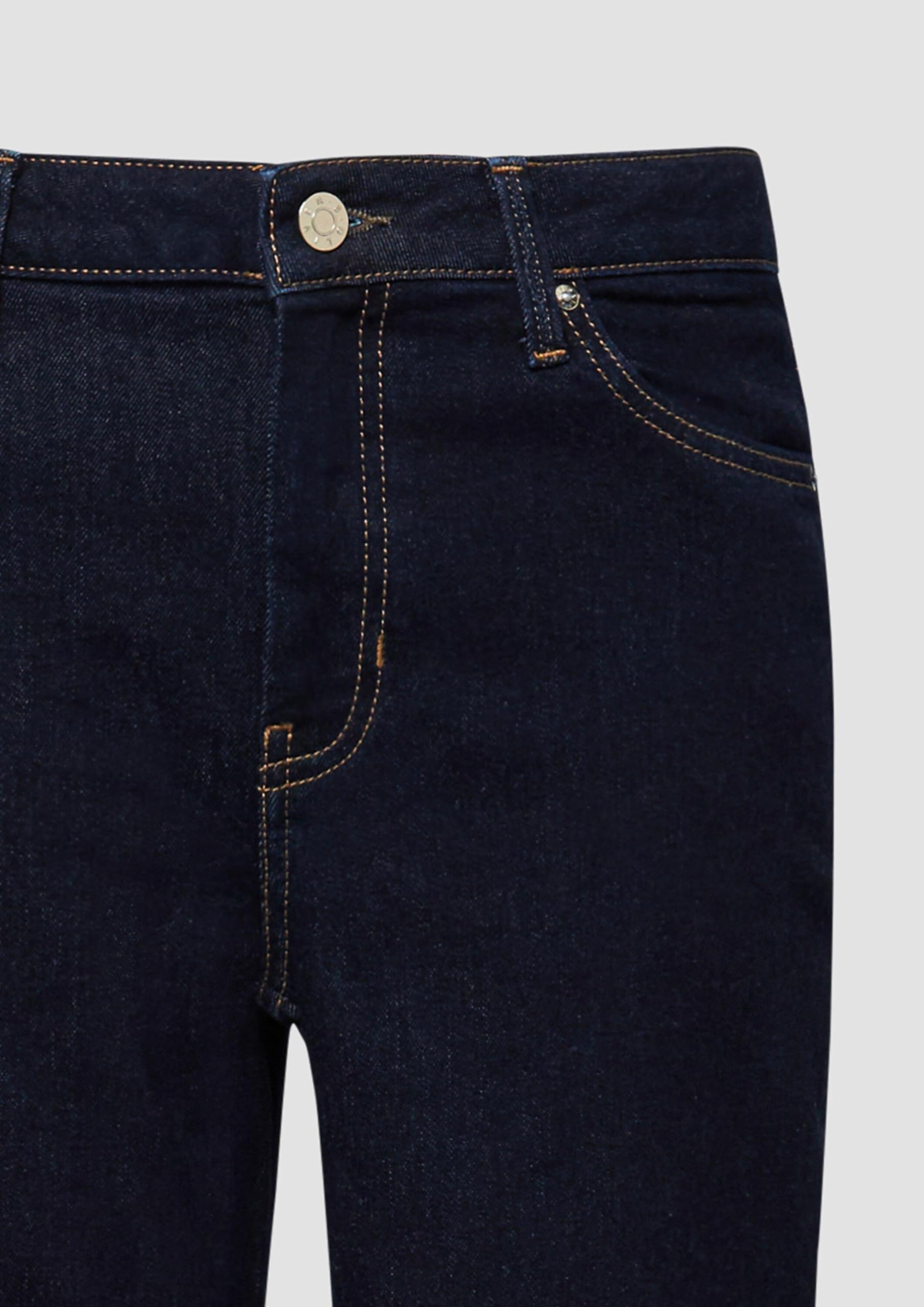 s.Oliver Karolin Jeans Straight Fit Mid Rise dunkelblau