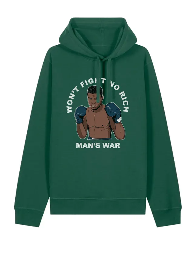 dna merch Krieg der Reichen Muhammad Ali Hoodie grün