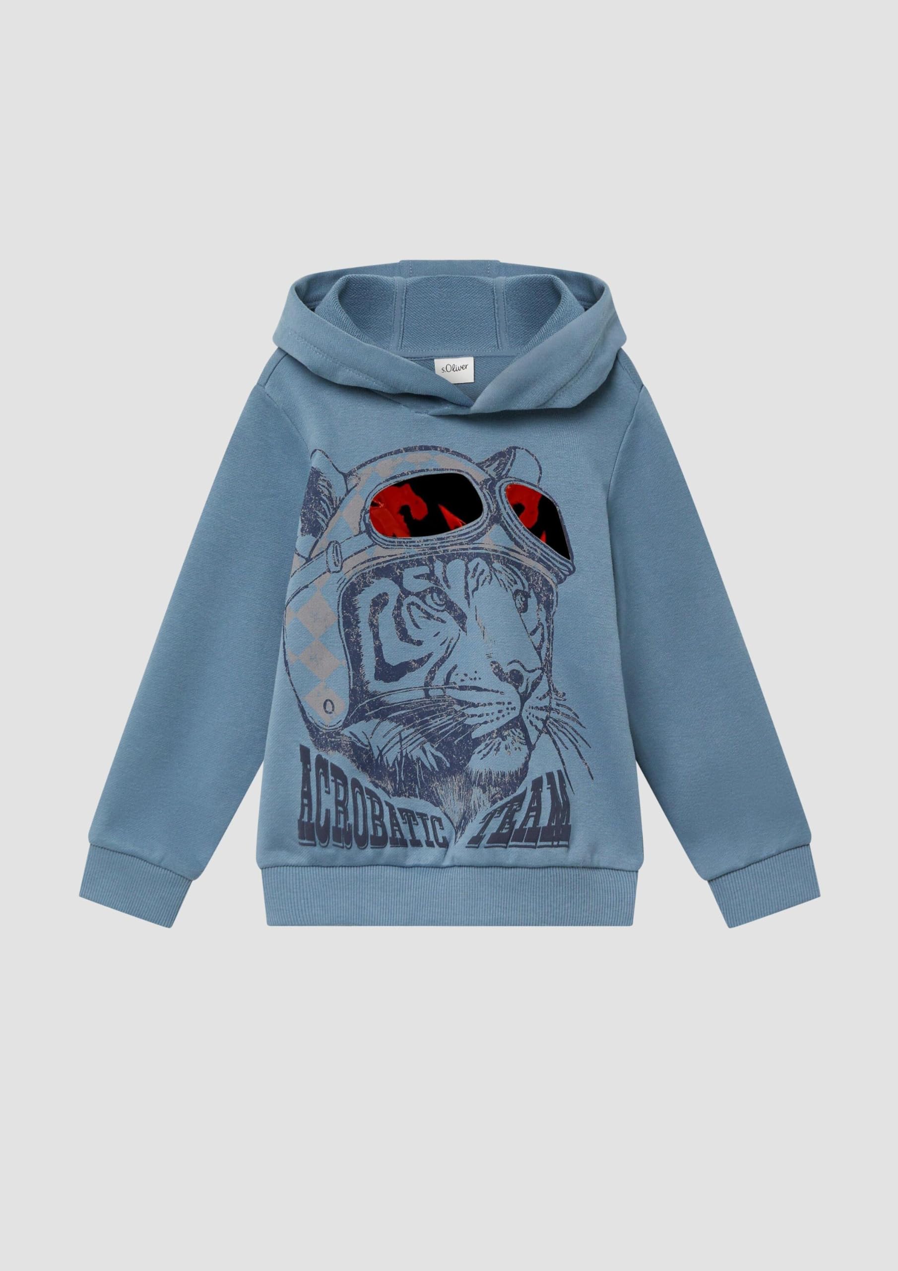 s.Oliver RED LABEL Hoodie Baumwollmix hellblau 92-98