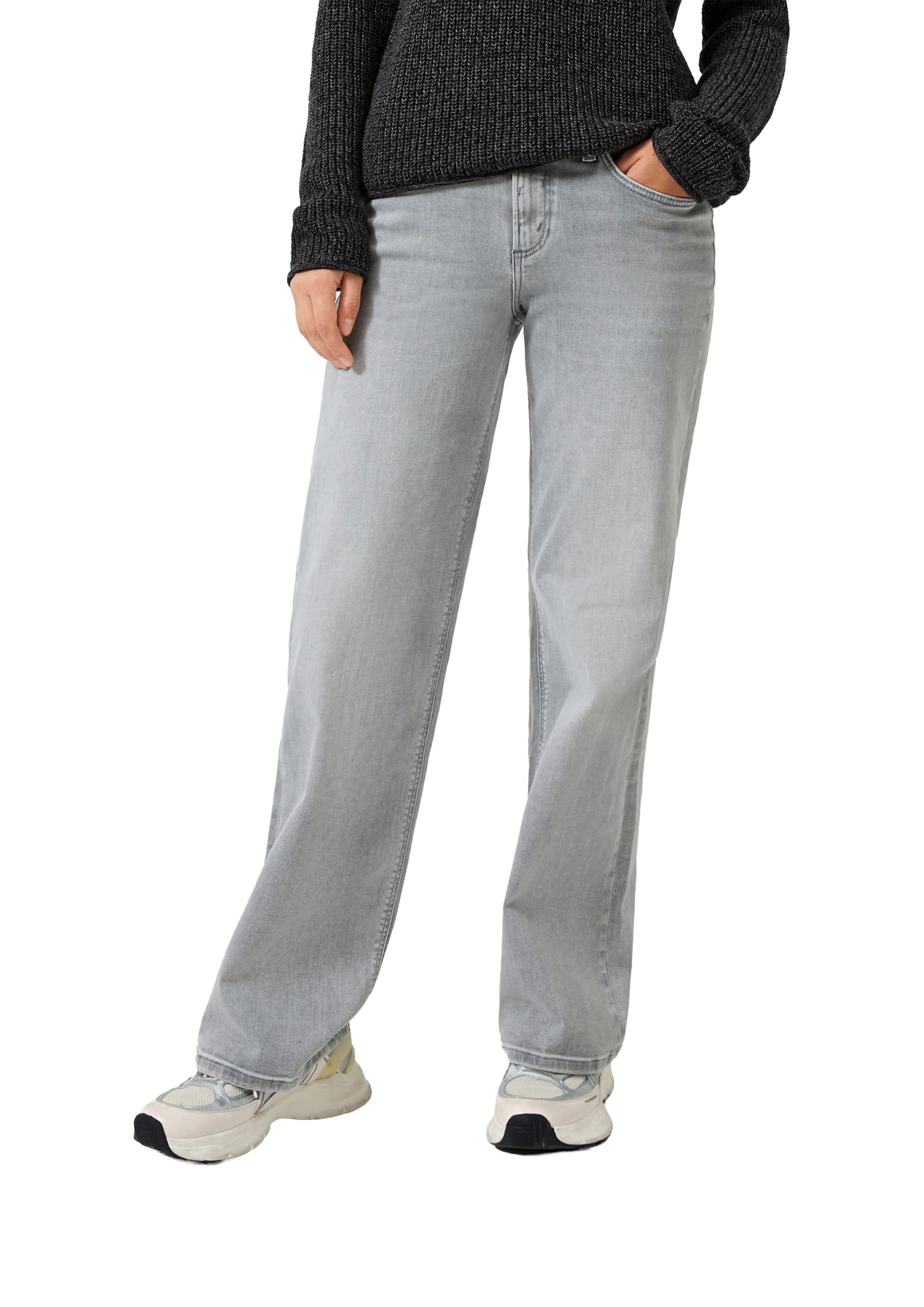 s.Oliver Catie Wide Leg Jeans Slim Fit Superstretch hellblau