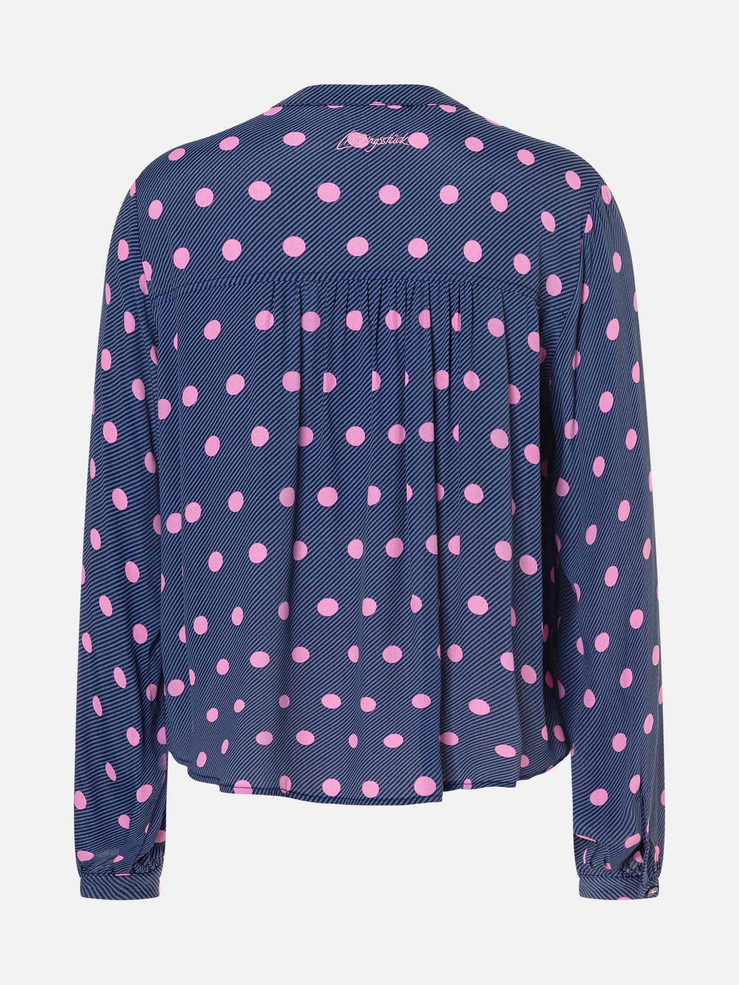 Lieblingsstück EdiliaL Bluse Viskose navy Gepunktet