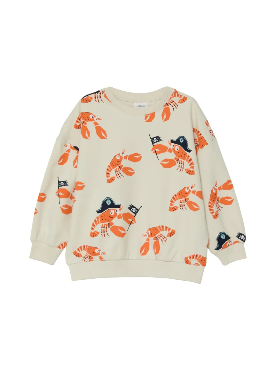 s.Oliver Red Label Oversize-Sweatshirt All-Over-Print 128-134