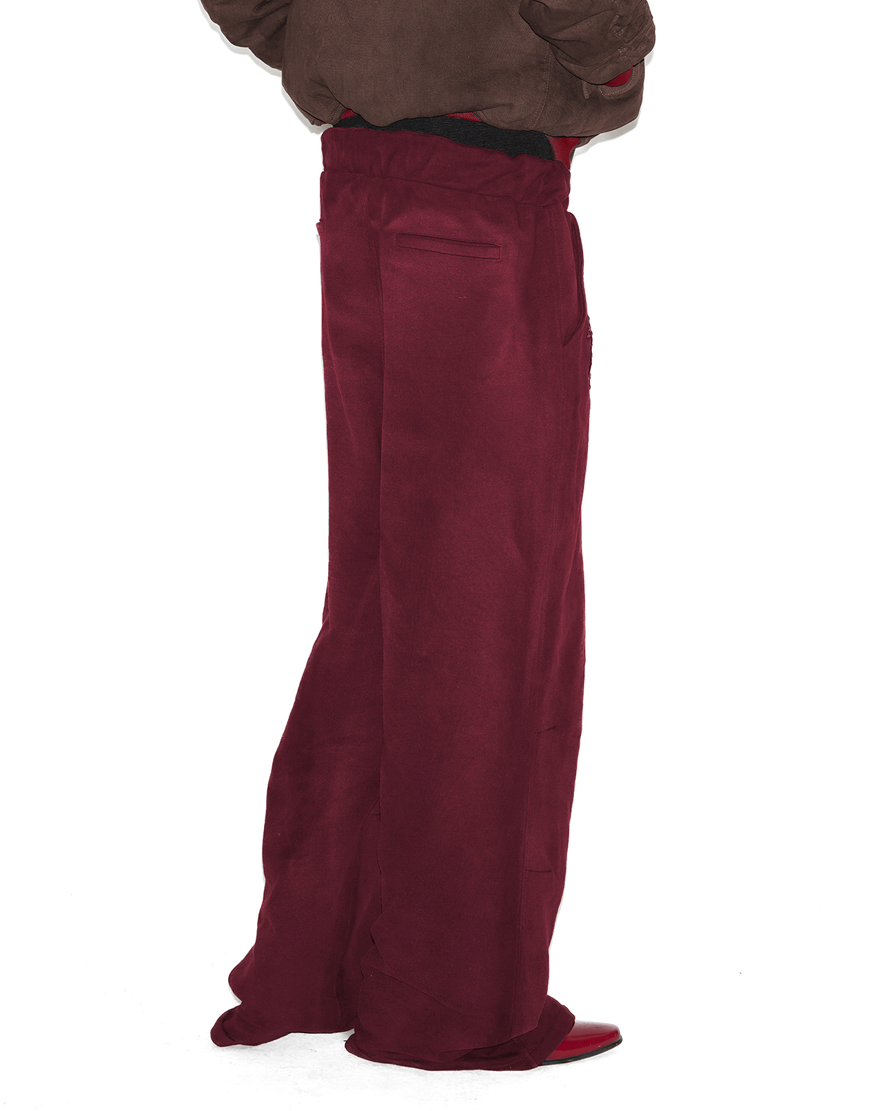 Mowalola LGS Reversible Sweats Jogginghose wendbar relaxed