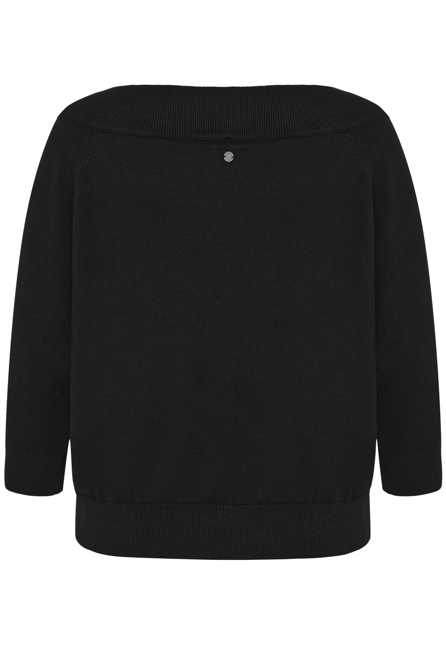 zero Strickpullover mit Carmenausschnitt Damen Winter