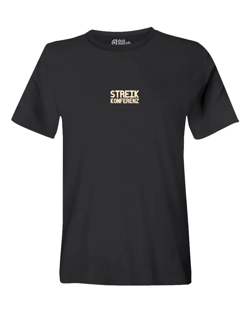 dna merch Gegenmacht Gegenwind T-Shirt Schwarz