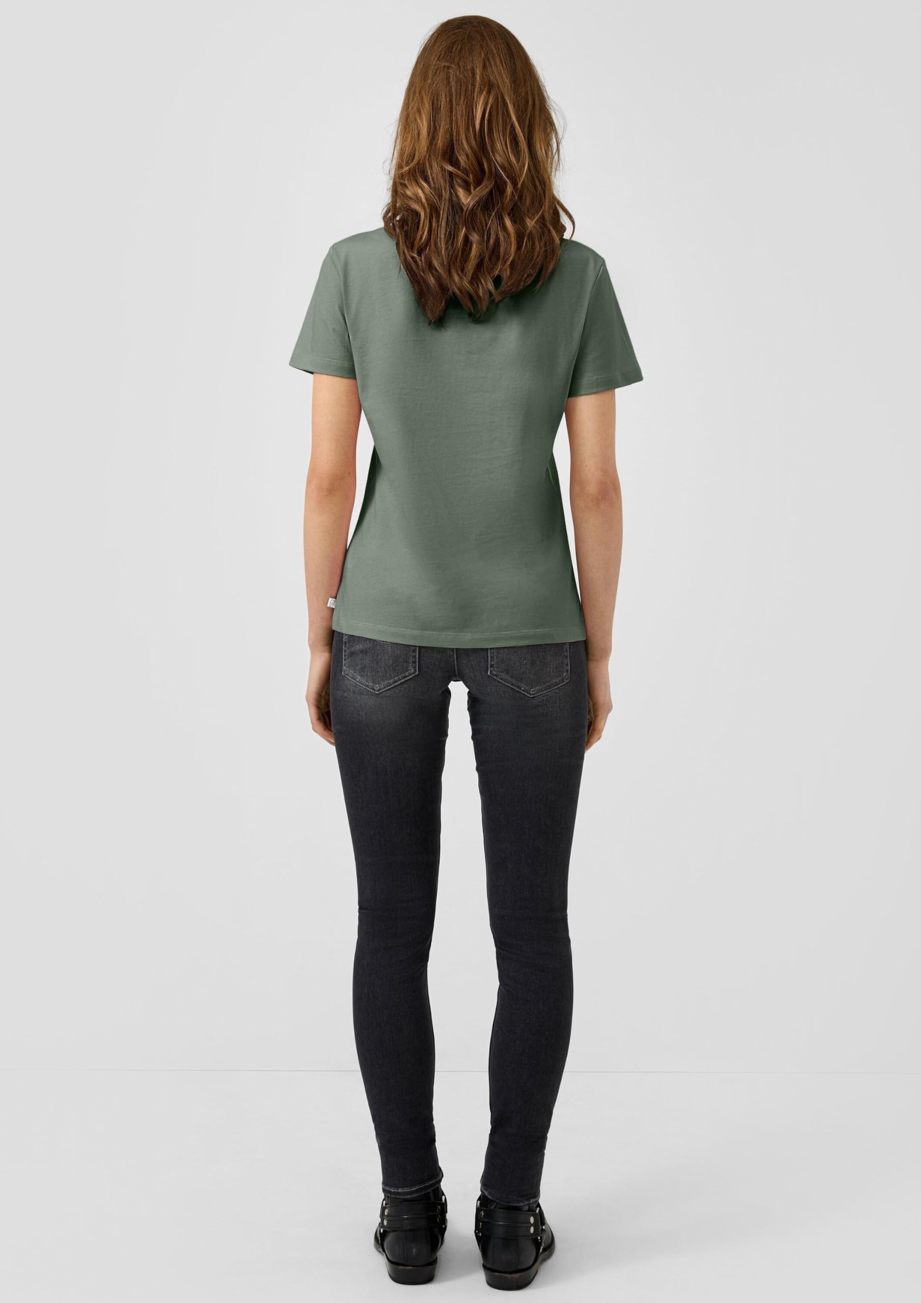 s.Oliver QS 2175254 T-Shirt Grün M Kurzarm