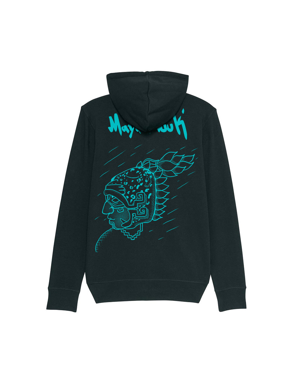 dna merch Maya-Widerstand 1517 Kapuzenjacke schwarz
