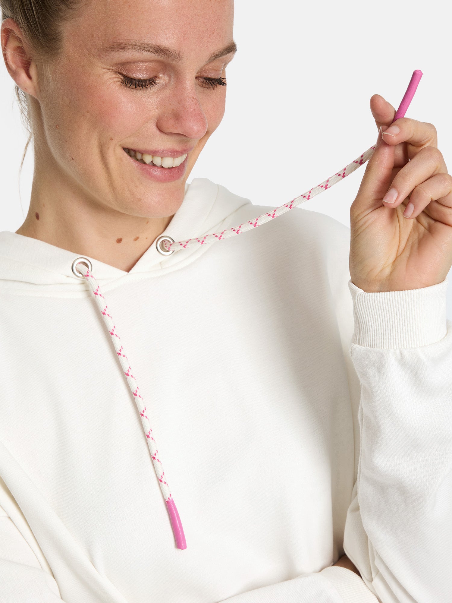 Lieblingsstück CaraEP Hoodie offwhite Baumwolle