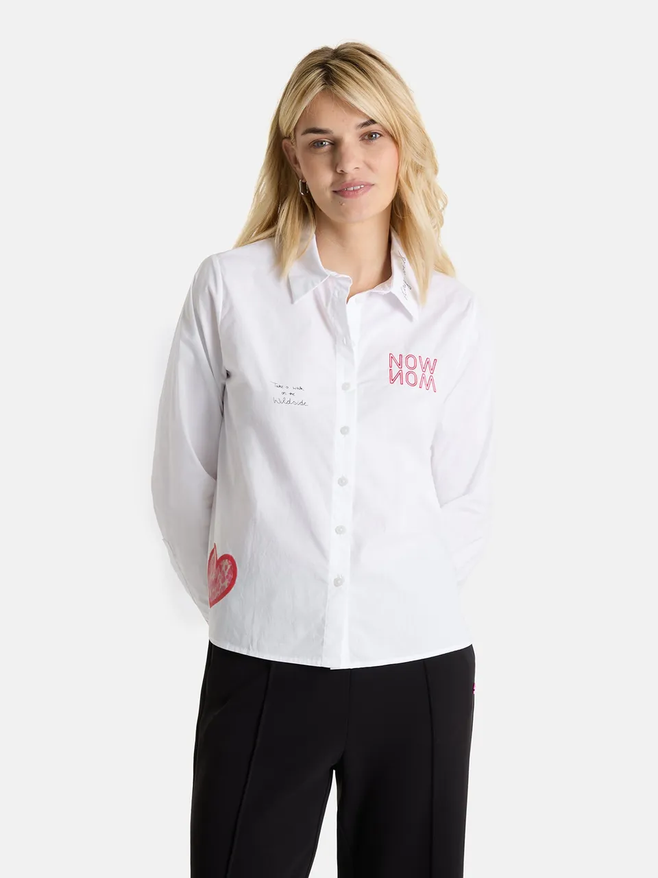 Lieblingsstück EdelieL Bluse white mit Stickerei