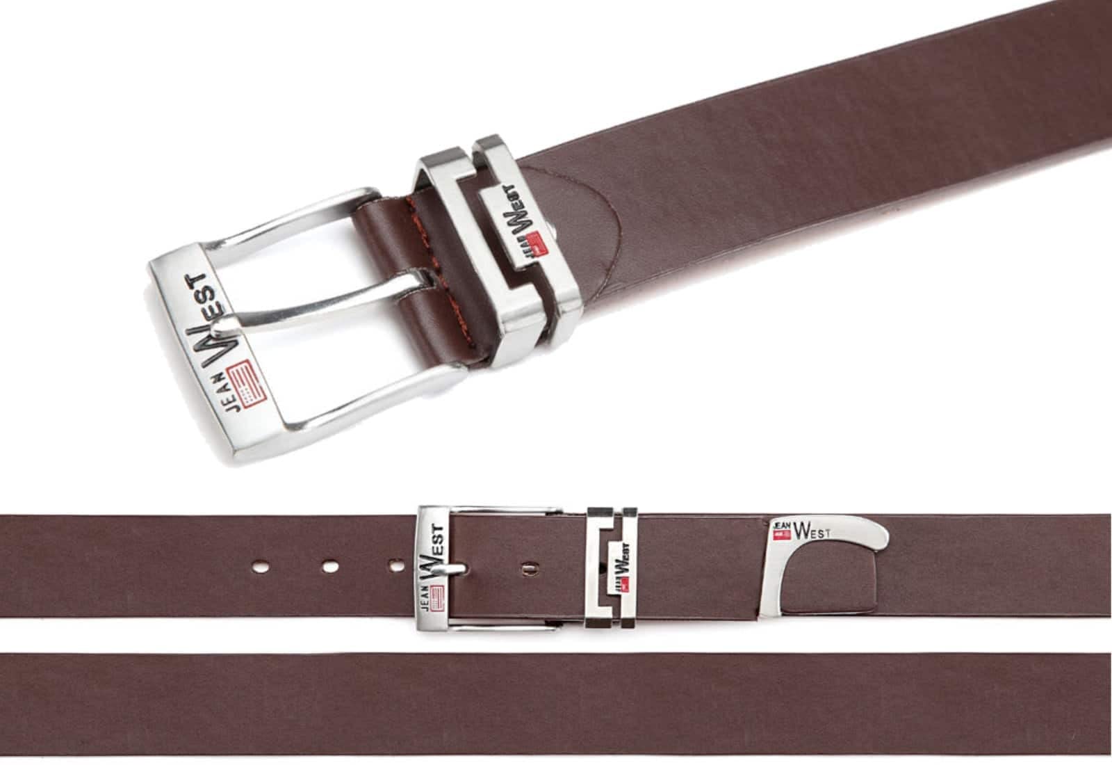 BEZLIT Herren Gürtel 3,8 cm Größe 115 kürzbar