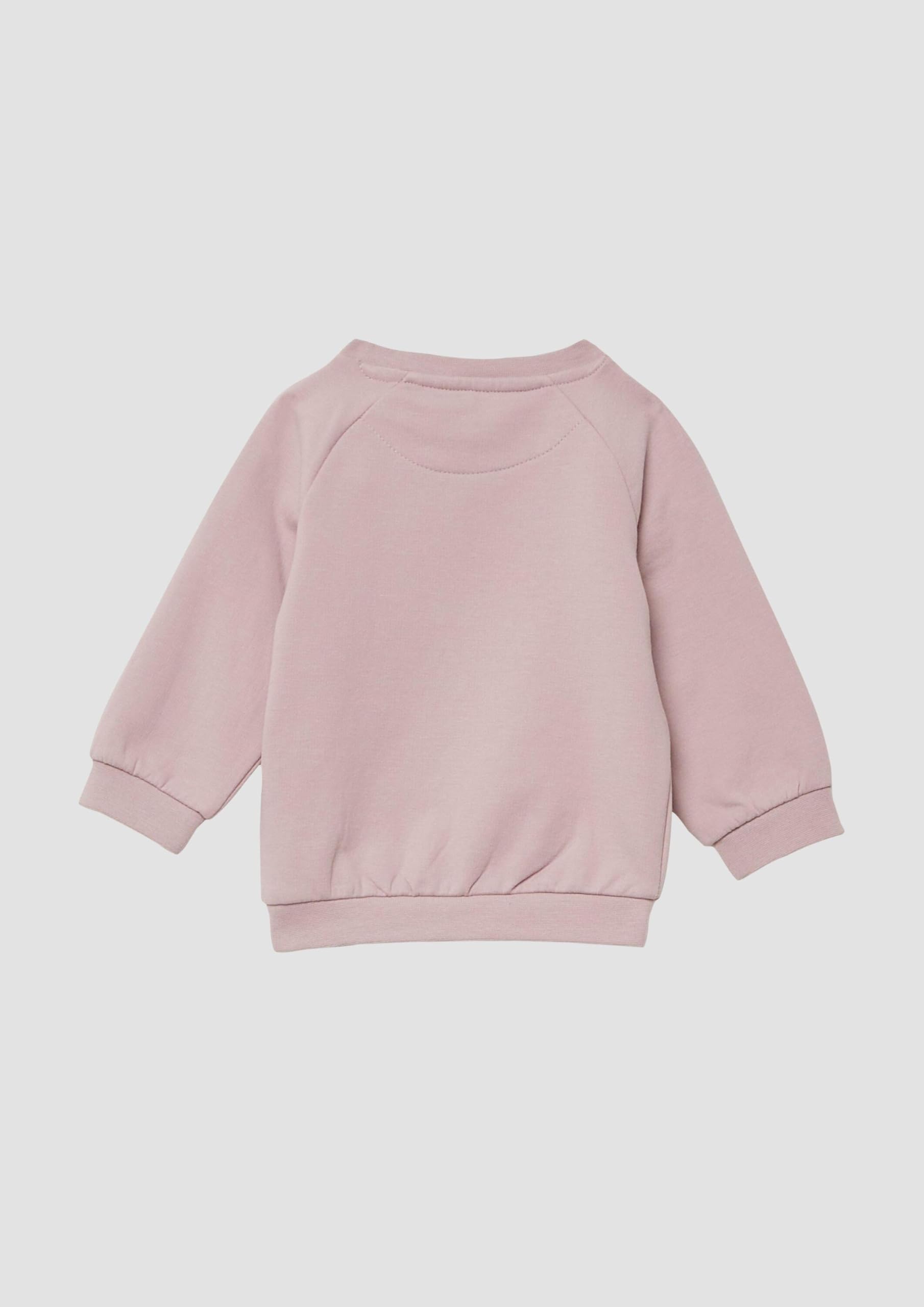 s.Oliver RED LABEL Sweatshirt Panda-Ohren rosa 80 weich