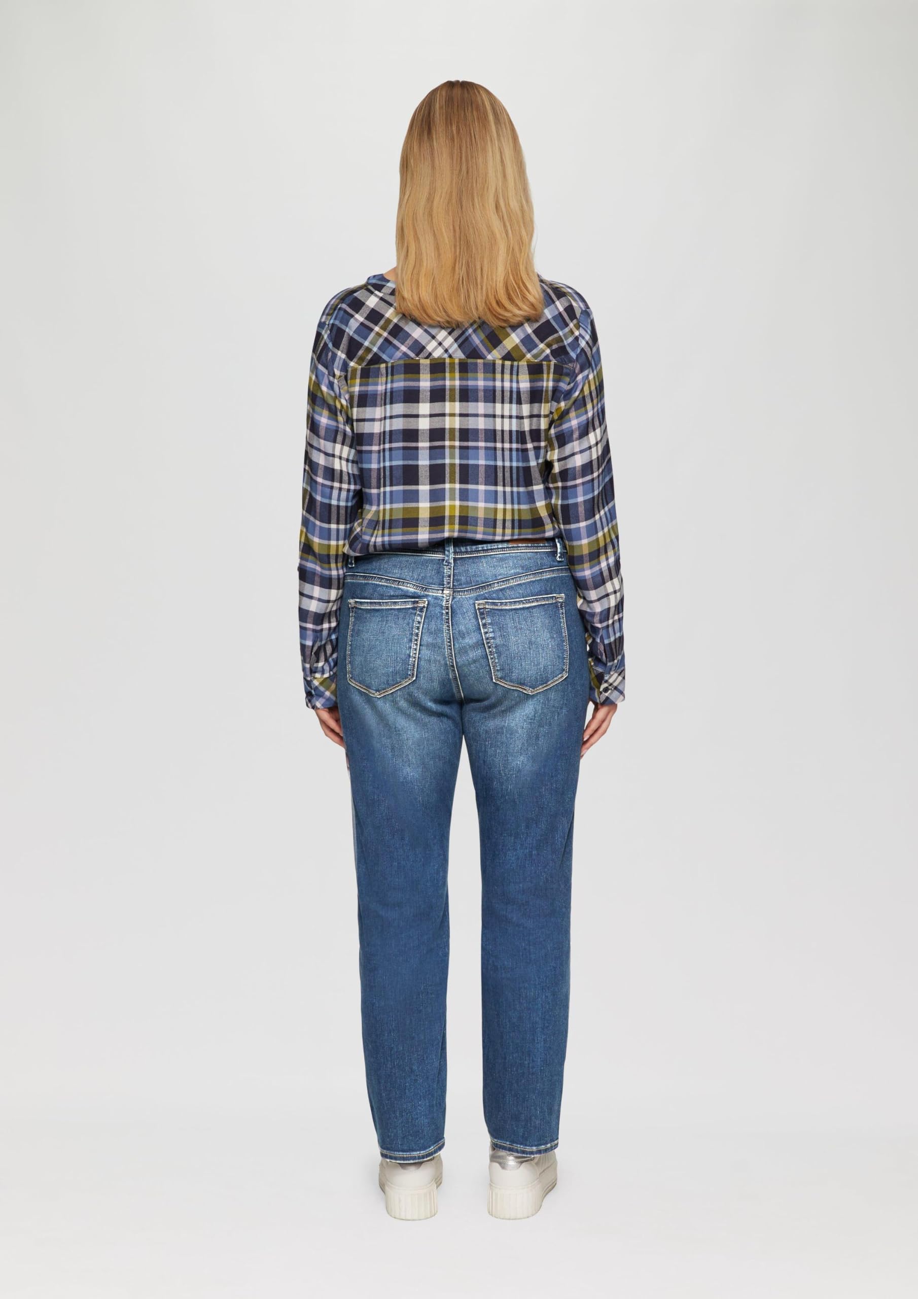 s.Oliver Red Label Slim Fit Mid Rise Slim Leg Jeans