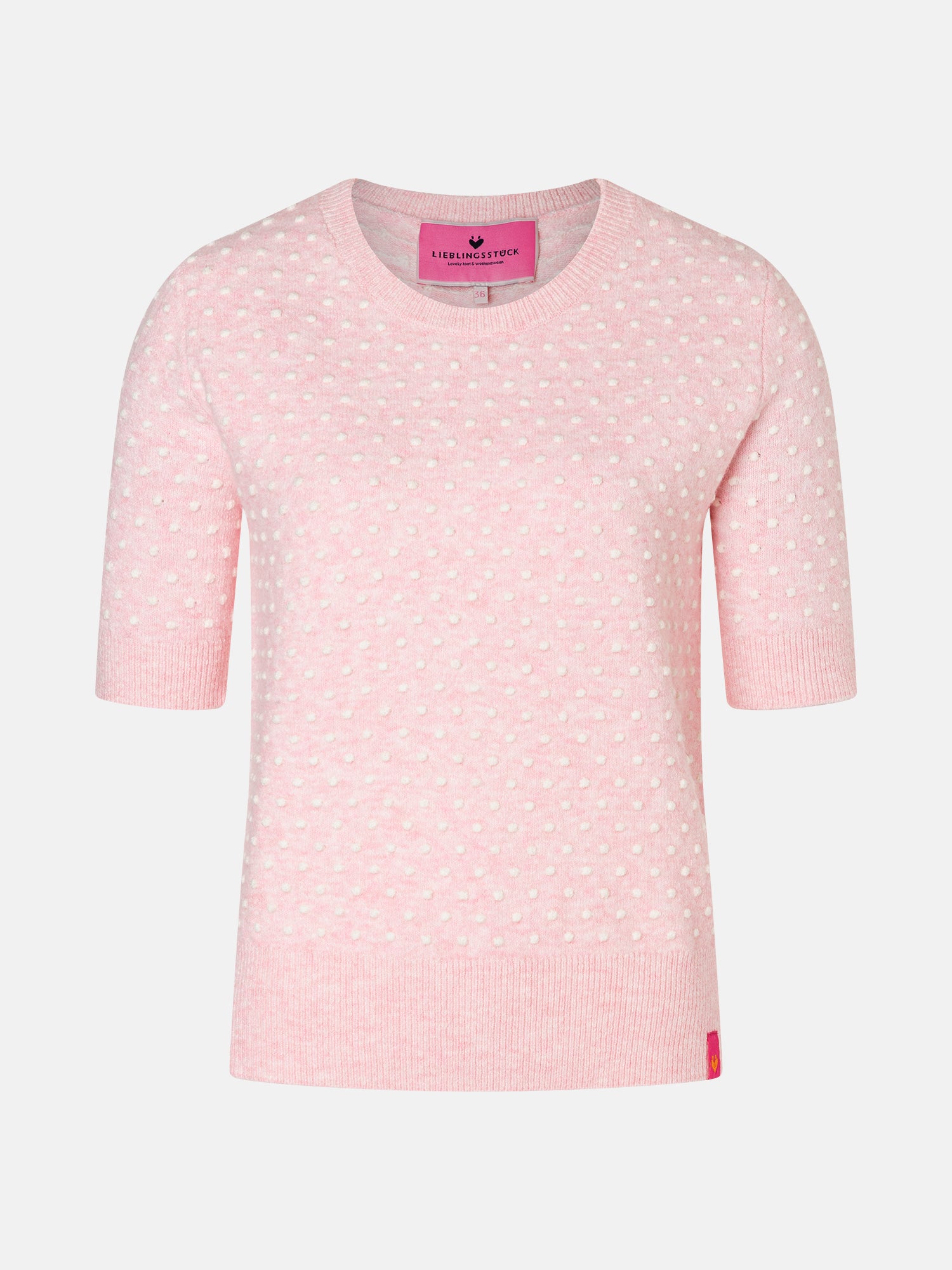 Lieblingsstück TanjaL Pullover rose Kurzarm