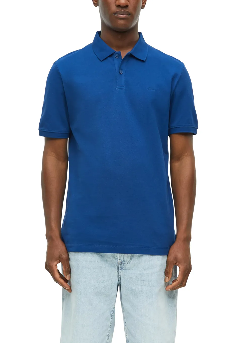s.Oliver Herren Poloshirt Baumwollpiqué 1er Pack Baumwolle