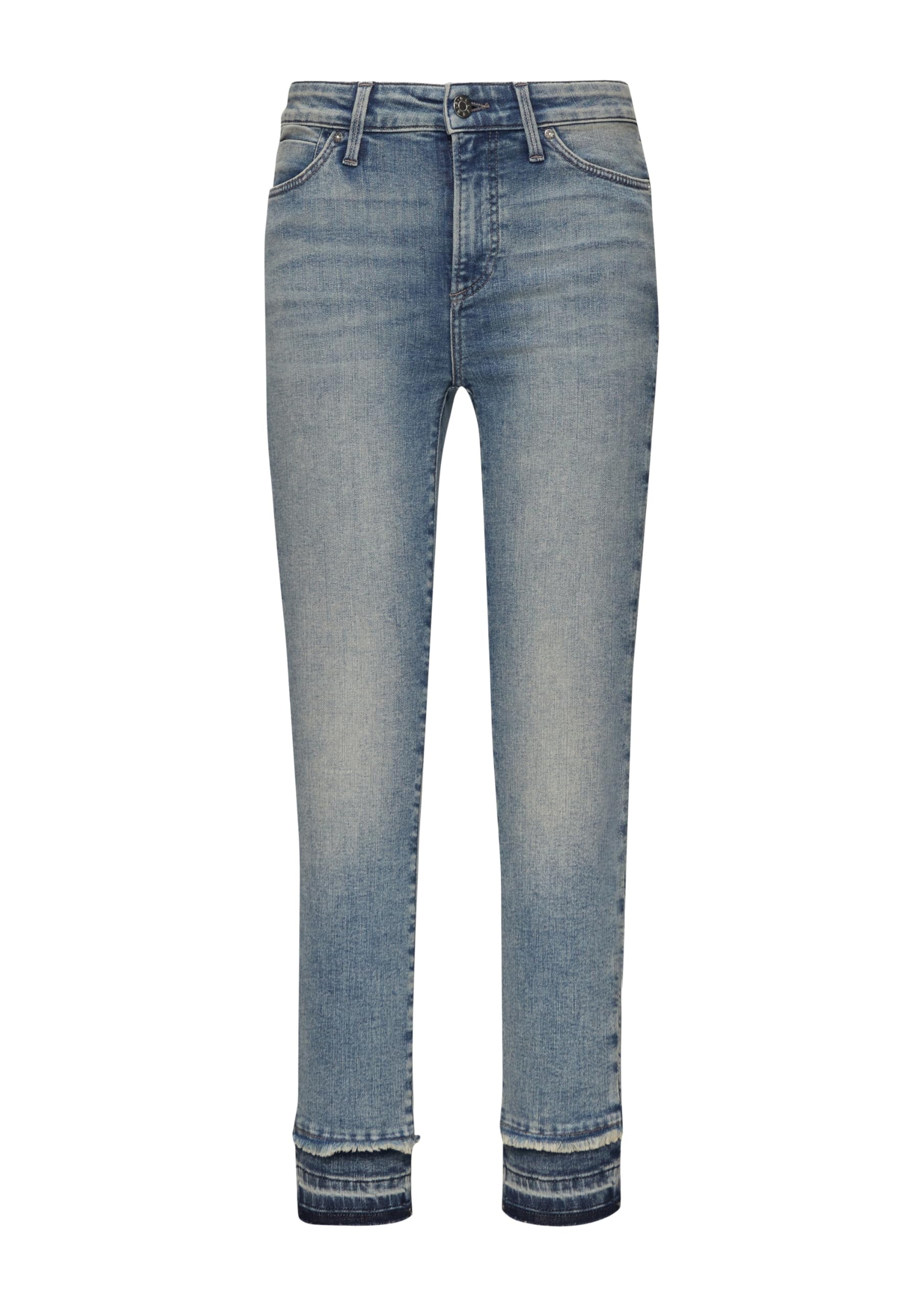 s.Oliver Red Label Izabell Jeans Cropped Skinny offener Saum