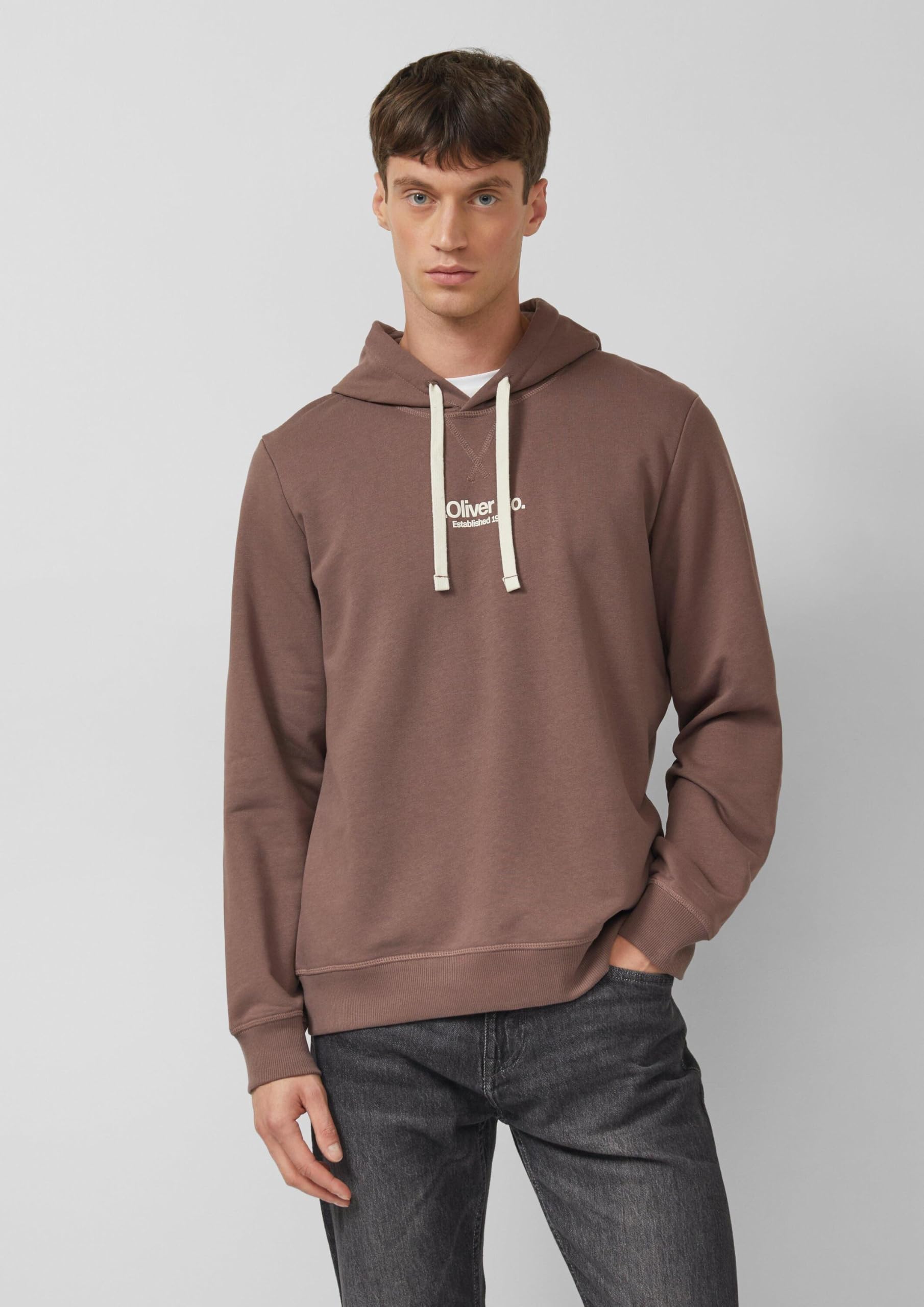 s.Oliver Red Label 2169153 Hoodie Herren L mit Print