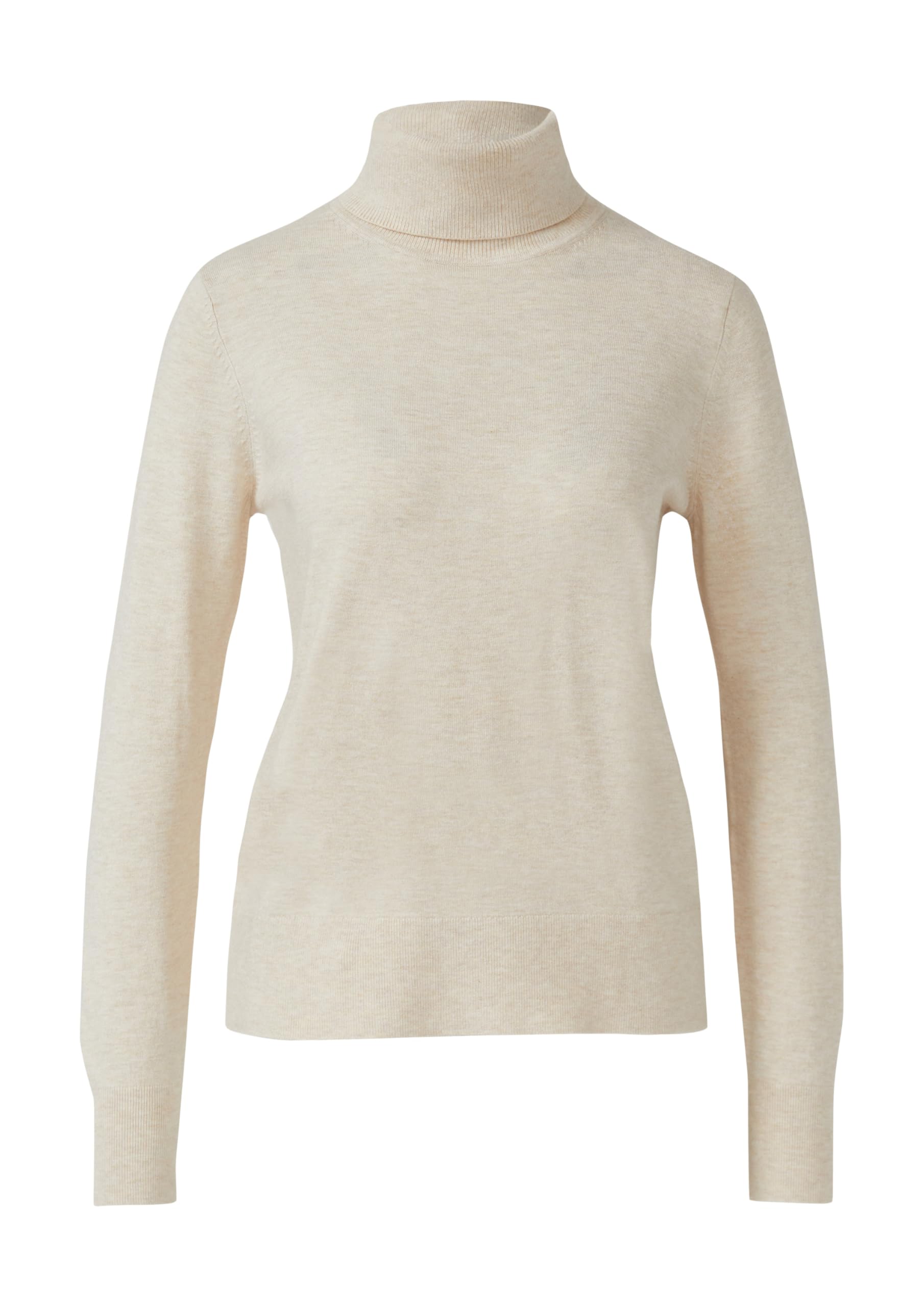 s.Oliver Rollkragenpullover Viskosemix Gr.42 beige