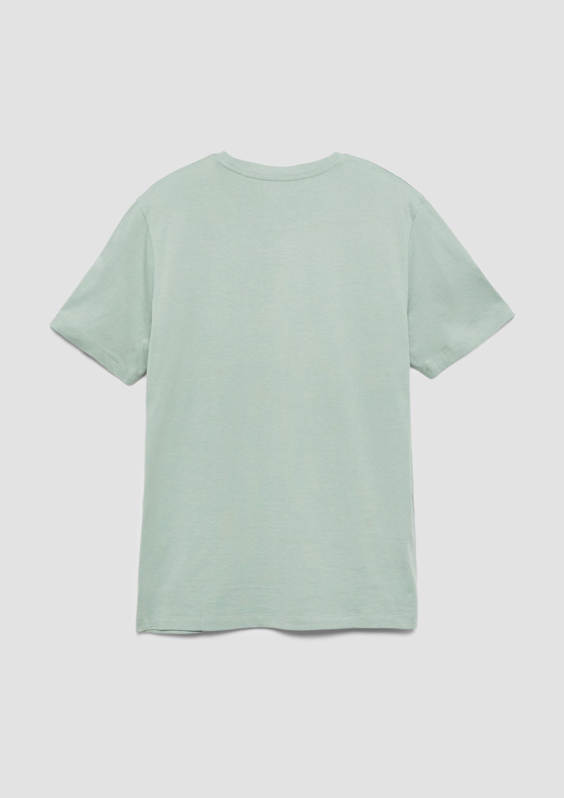 s.Oliver Junior T-Shirt Logoprint blau 3XL
