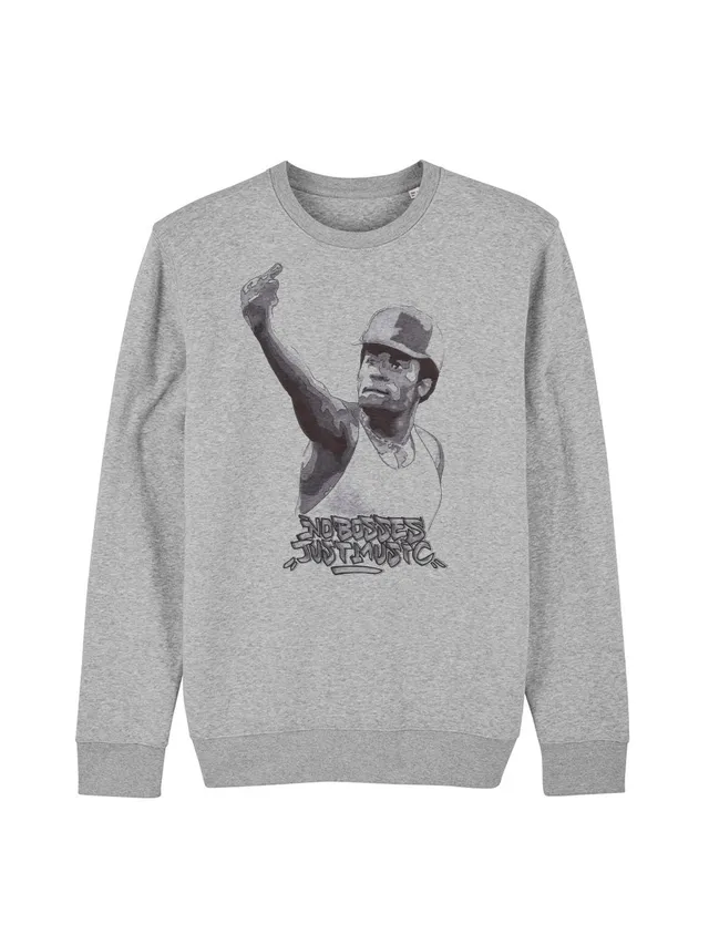 dna merch No Bosses Just Music Sweatshirt Biobaumwolle