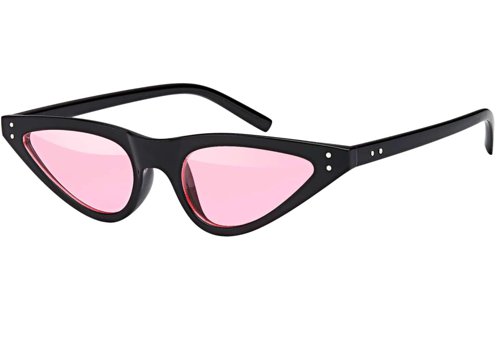 BEZLIT Cat Eye Sonnenbrille Schwarz Vintage UV400