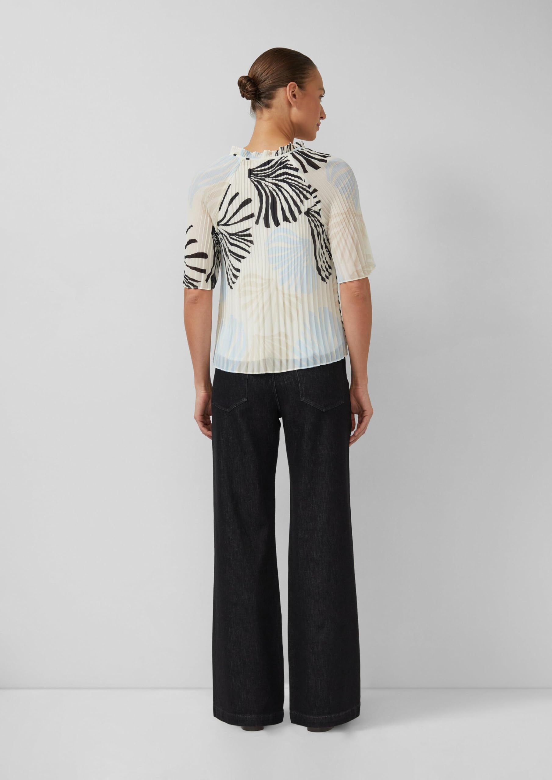 s.Oliver Black Label 2175250 Plissée-Bluse 03a5 Gr. 42