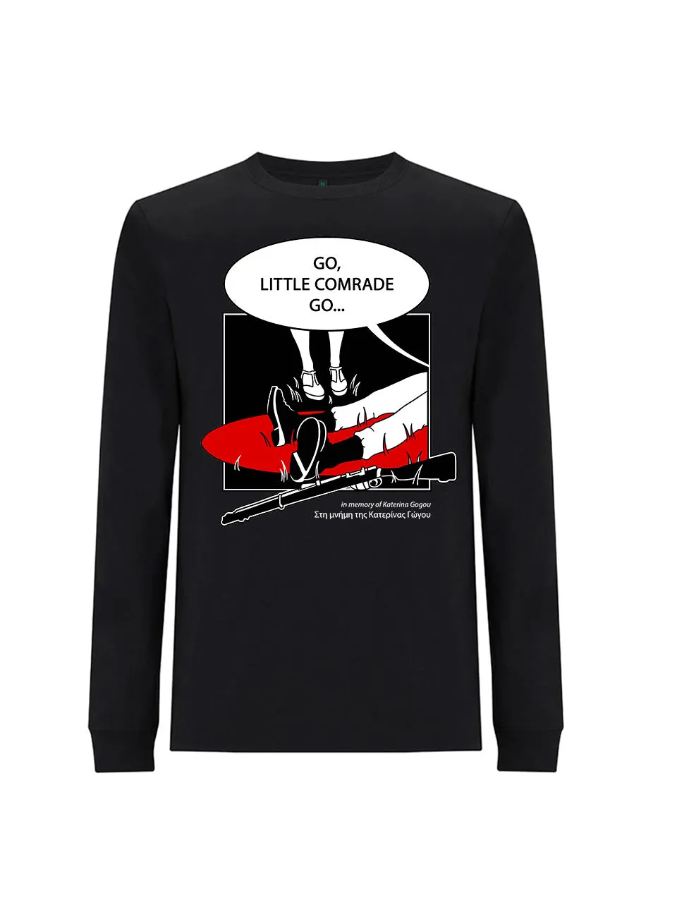 dna merch Katerina Gogou Langarmshirt Literatur