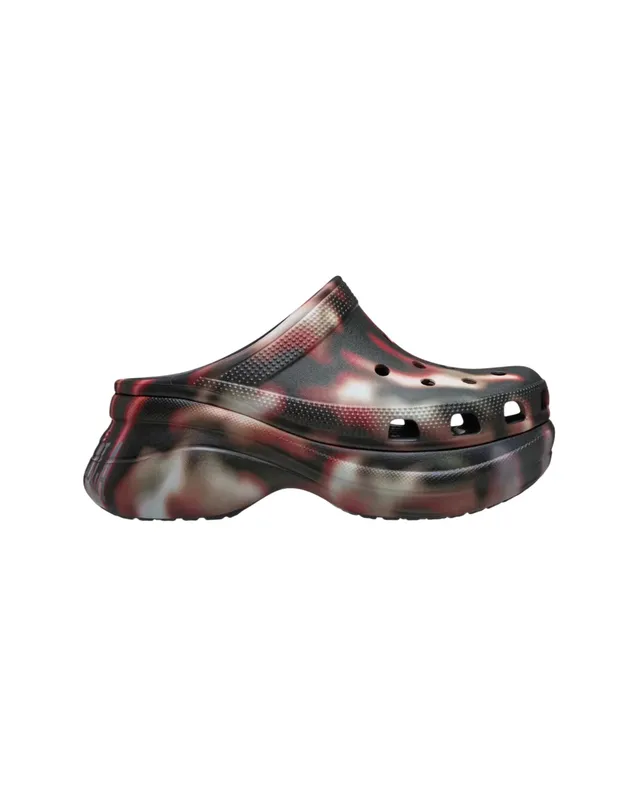 Mowalola Bae Clog Night Camo Plateau UK 3