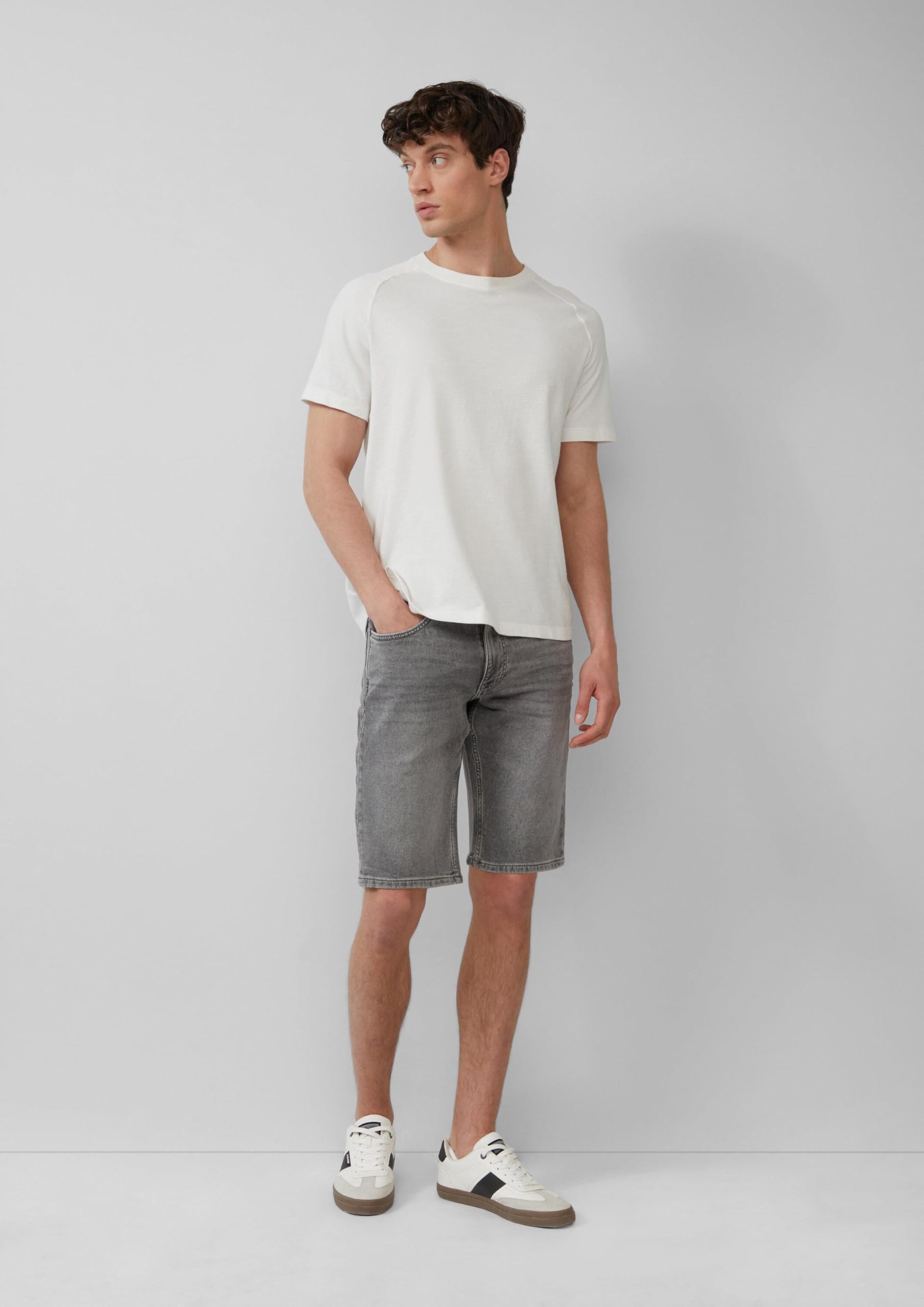 s.Oliver RED LABEL Jeans-Bermuda Mid Rise blau 33