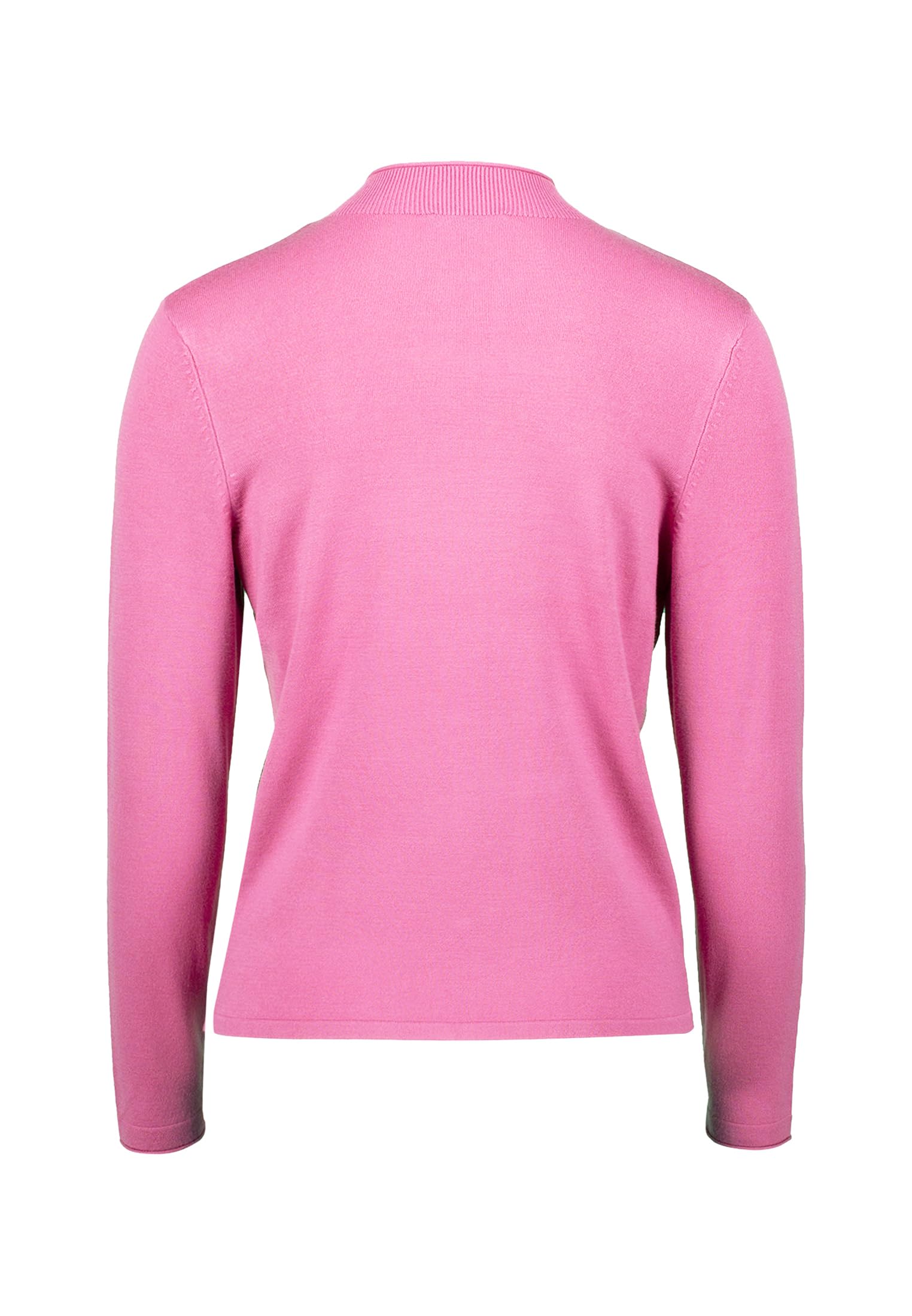 zero Feinstrickpullover hoher Kragen Raspberry Velvet Gr.40