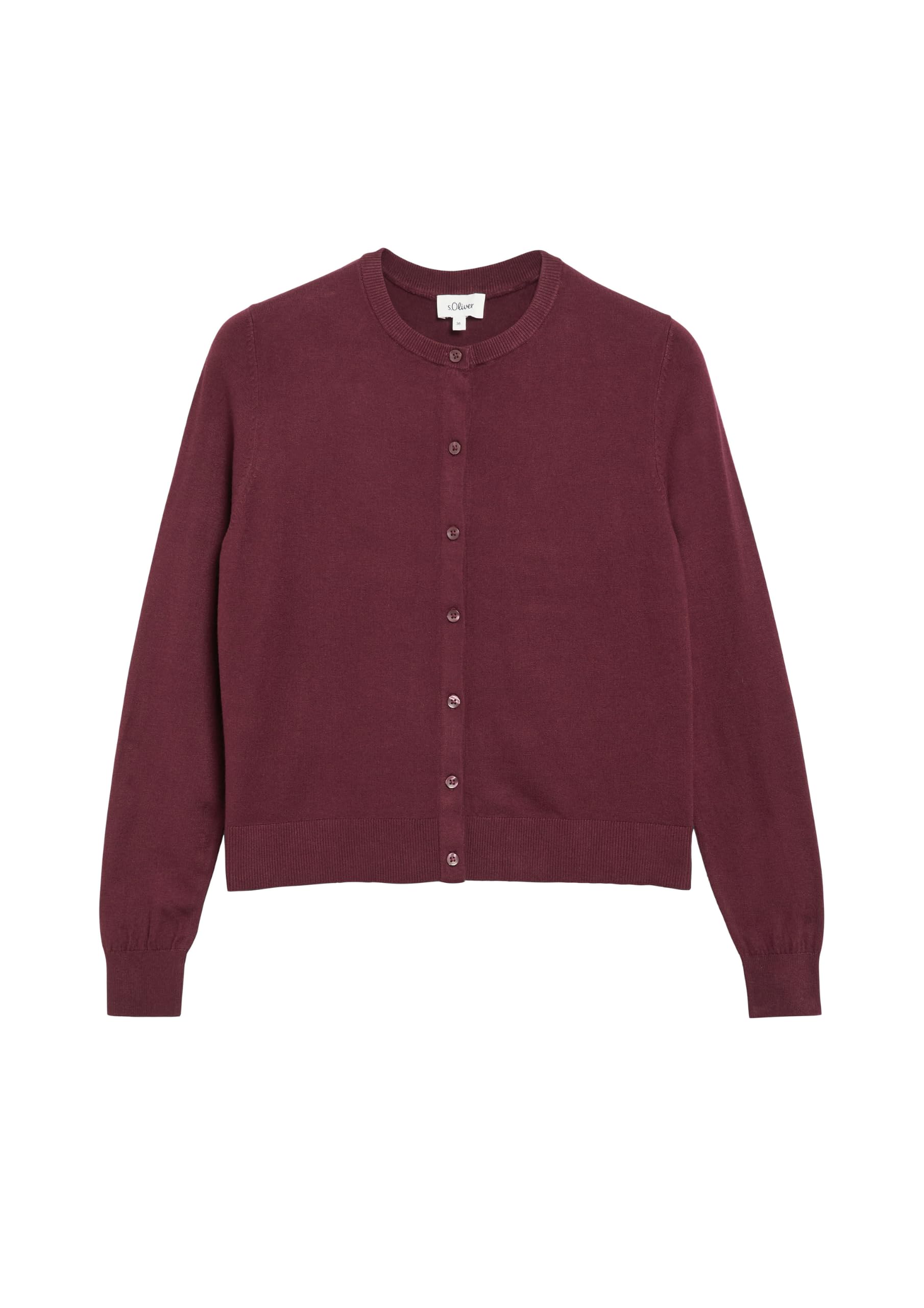 s.Oliver RED LABEL Strickjacke Bordeaux 34