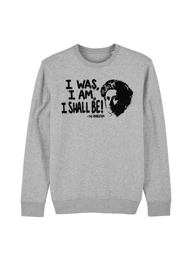 dna merch 161 Clothing Revolution Rundhalspullover Burgunderrot