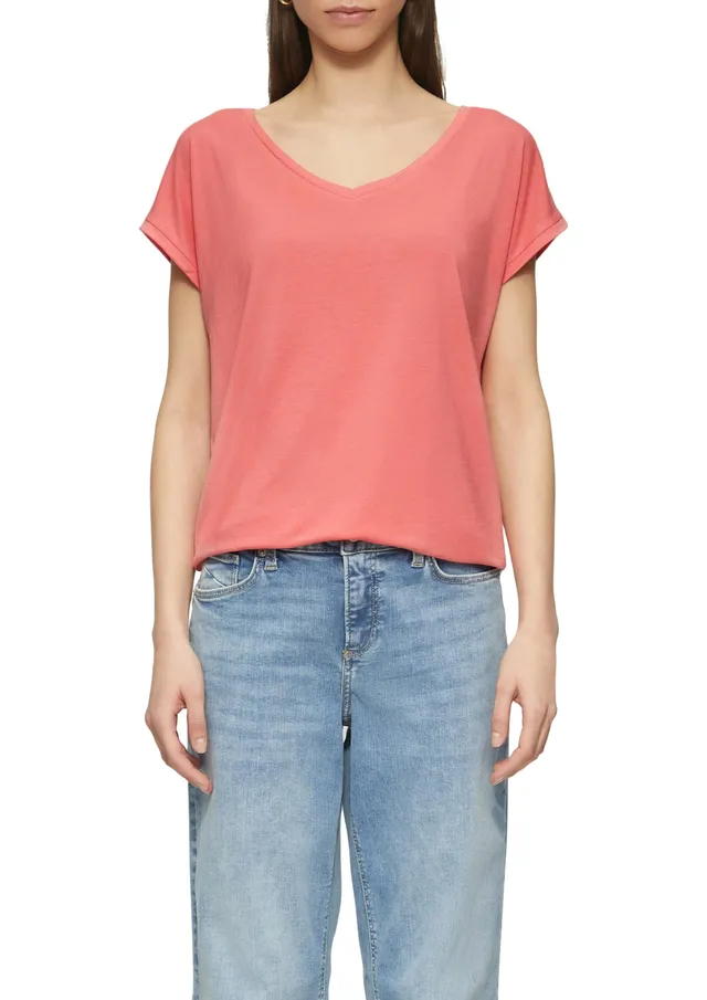 s.Oliver QS T-Shirt Modalmix Locker Leicht zu pflegen