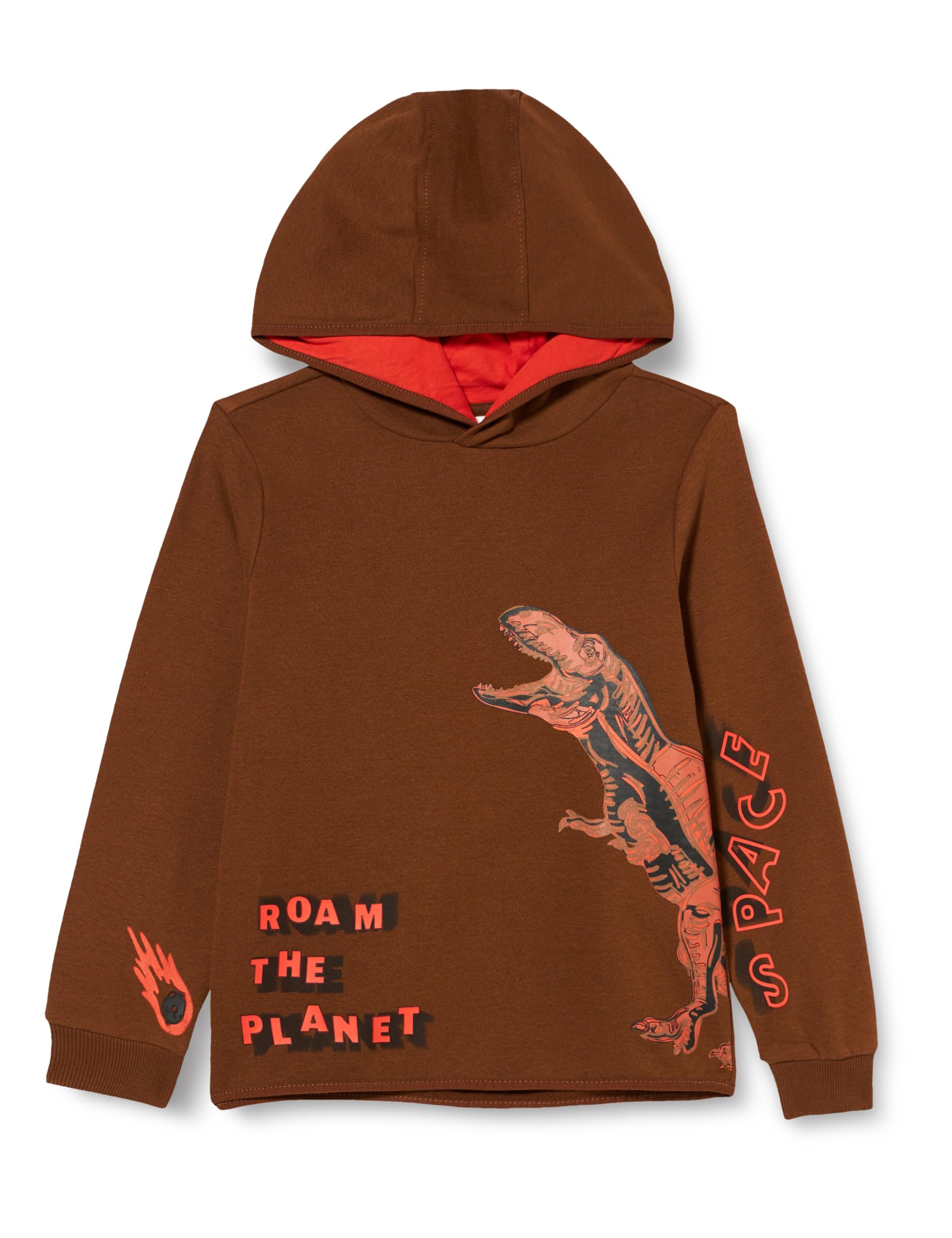 s.Oliver RED LABEL Kapuzenpulli Frontprint 92-98 schwarz