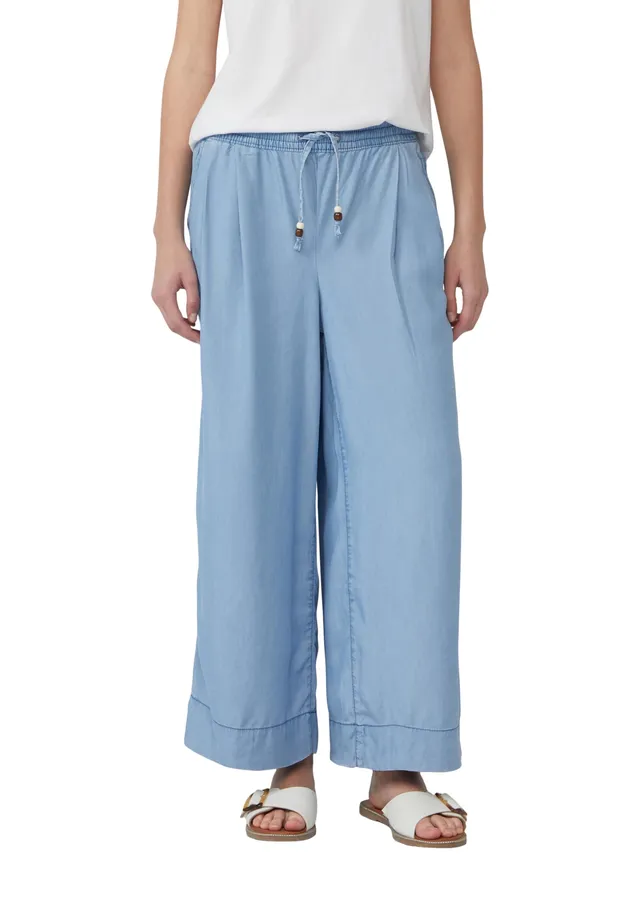 s.Oliver Suri Lyocell Culotte 42 Relaxed Fit Elastikbund