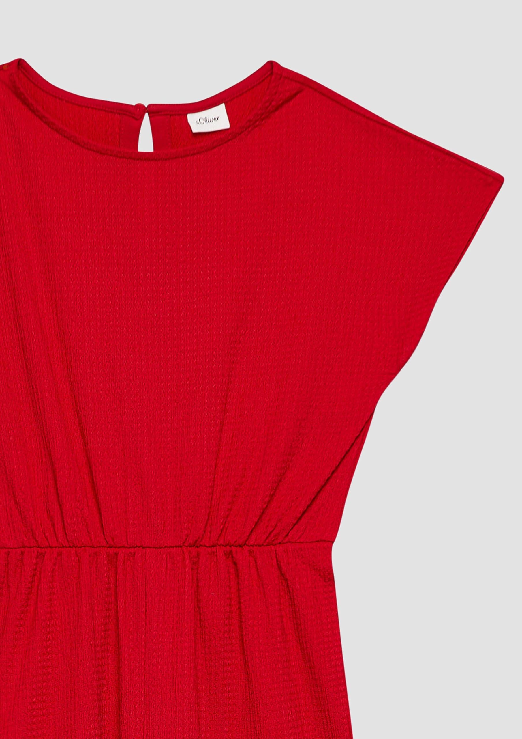 s.Oliver Junior Jumpsuit Wide Leg Gr. 170 Rot Crêpe