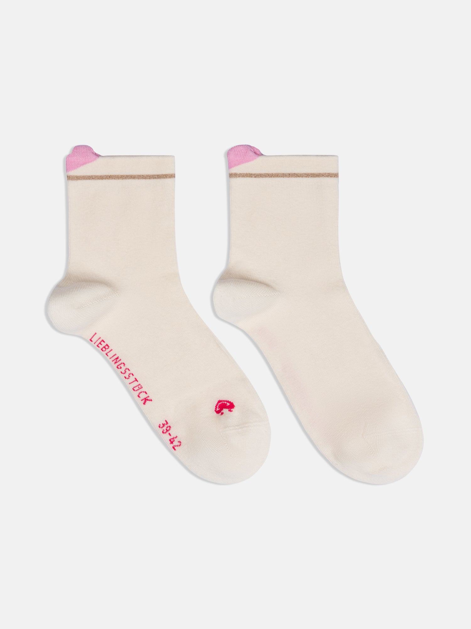 Lieblingsstück KellyEP Socken white 3er Pack mit Streifen