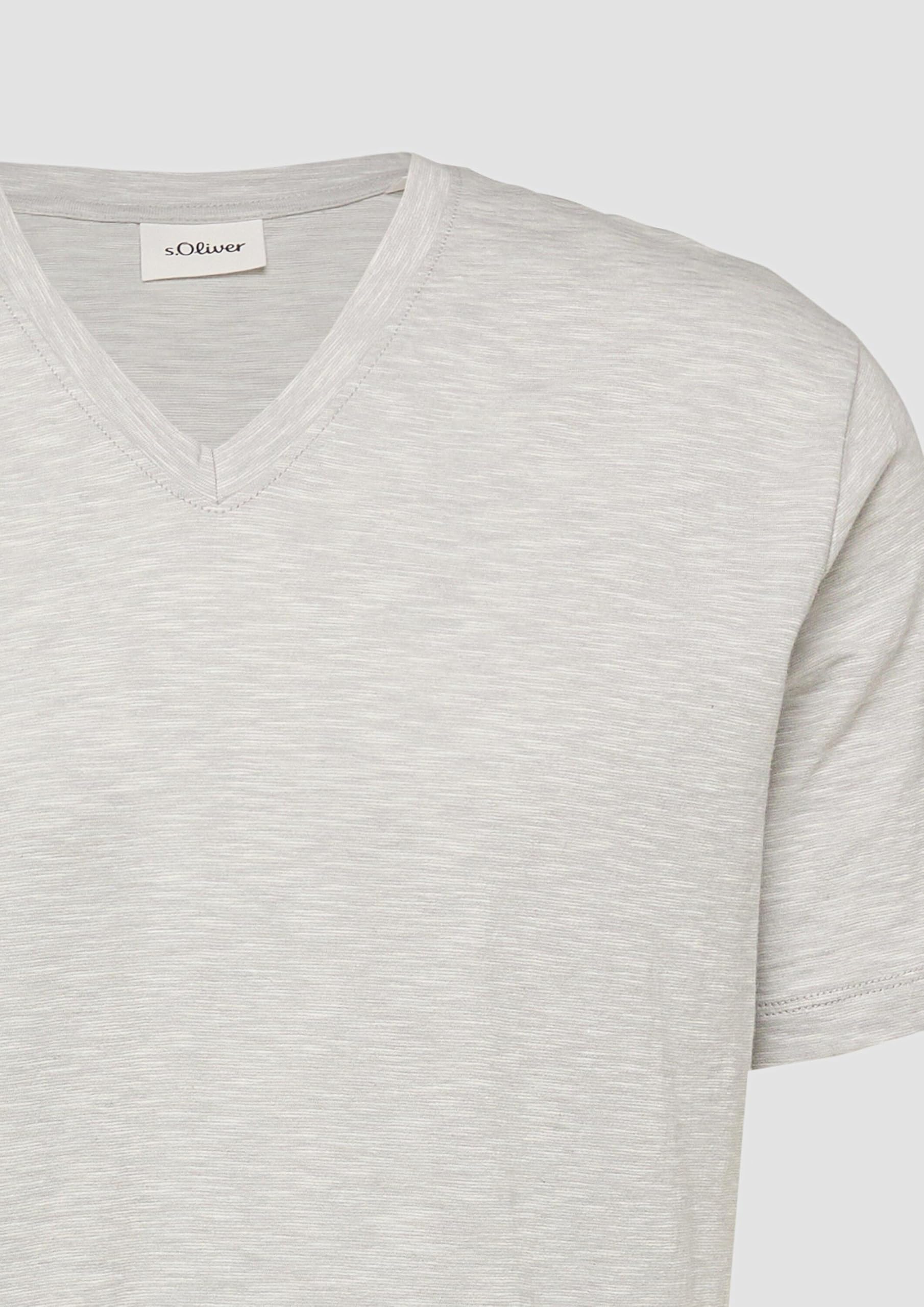 s.Oliver 2063182 T-Shirt Damen Baumwolle weiß